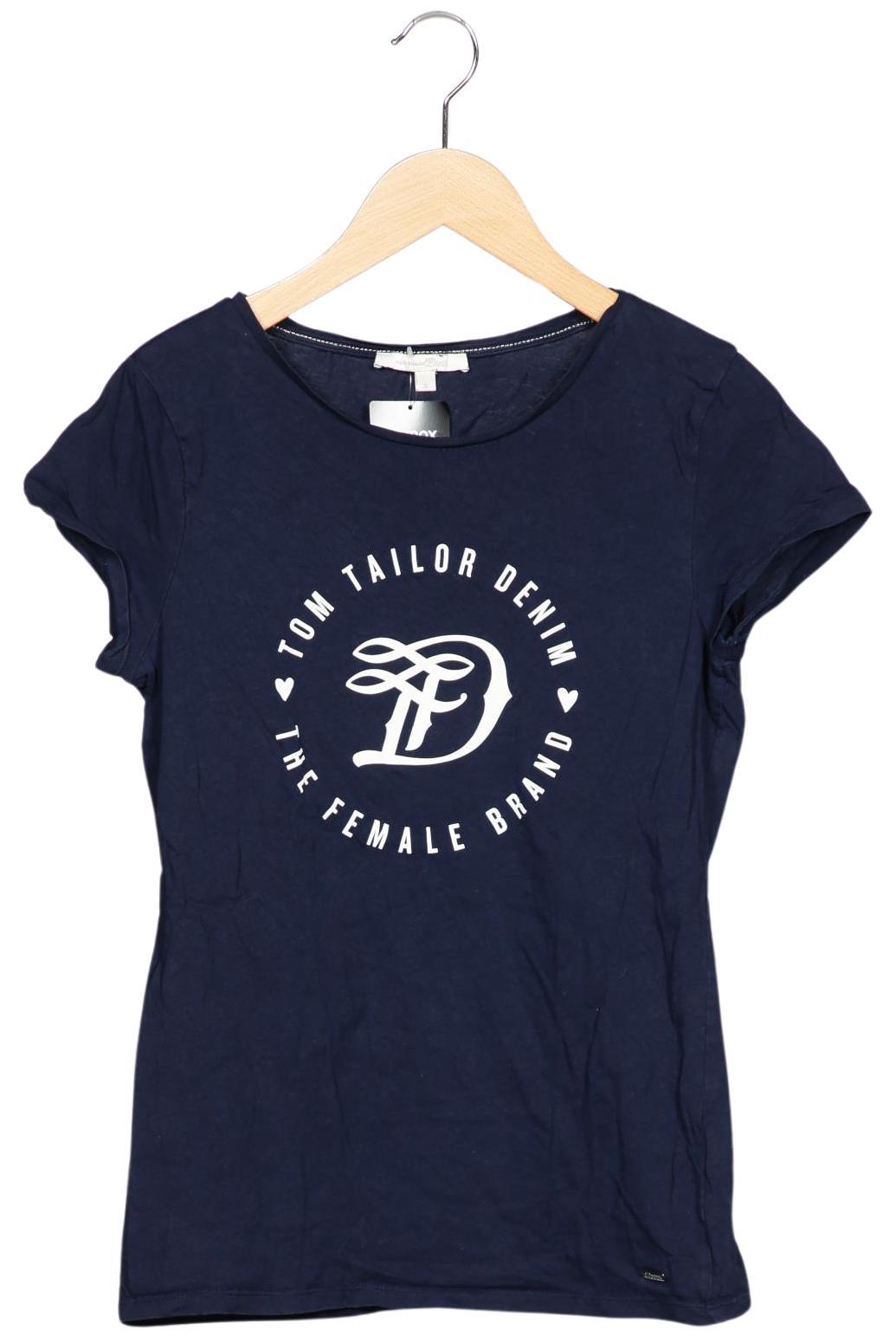 

TOM Tailor Denim Damen T-Shirt, marineblau, Gr. 36
