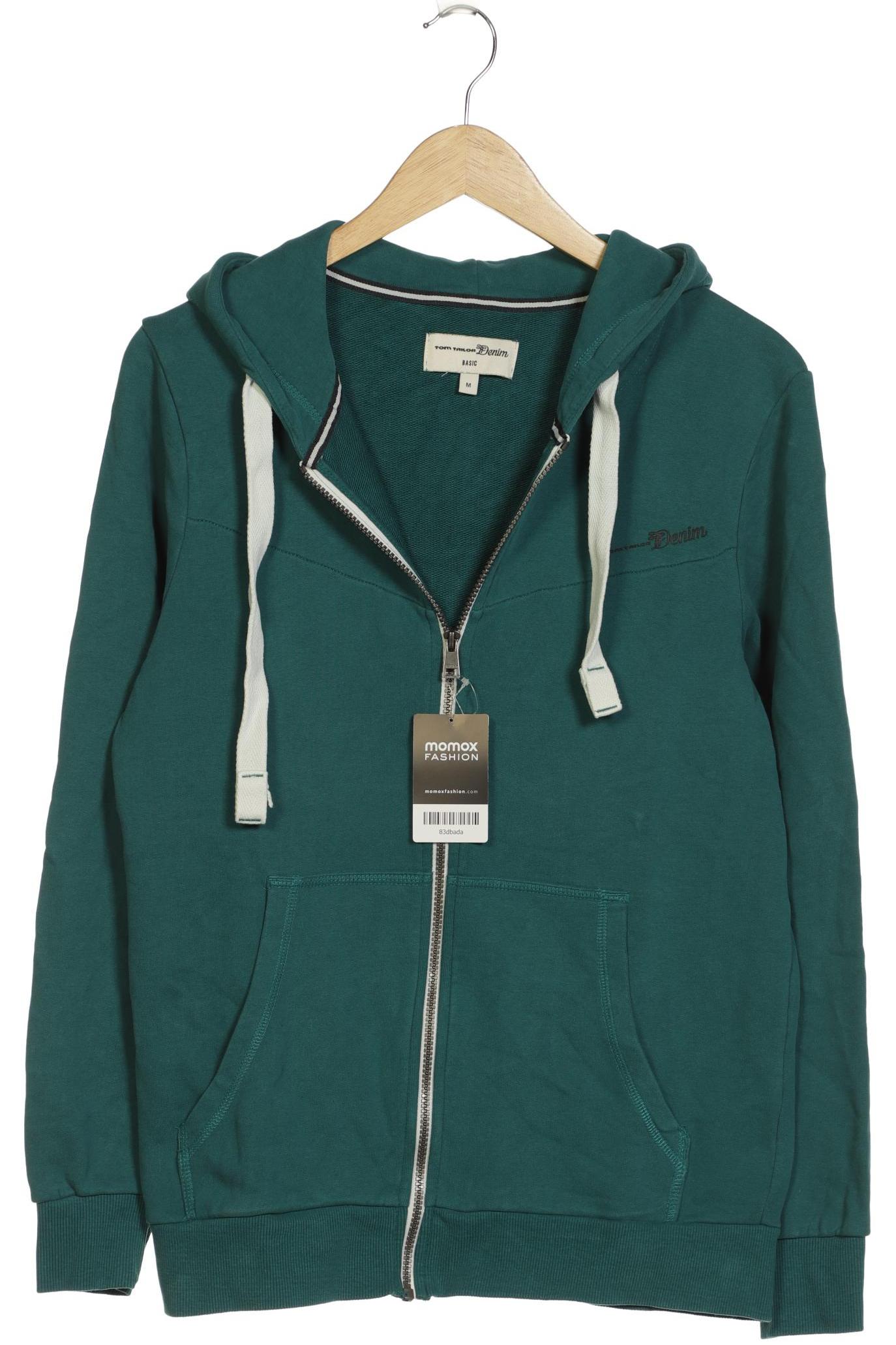 

TOM Tailor Denim Damen Kapuzenpullover, türkis, Gr. 38