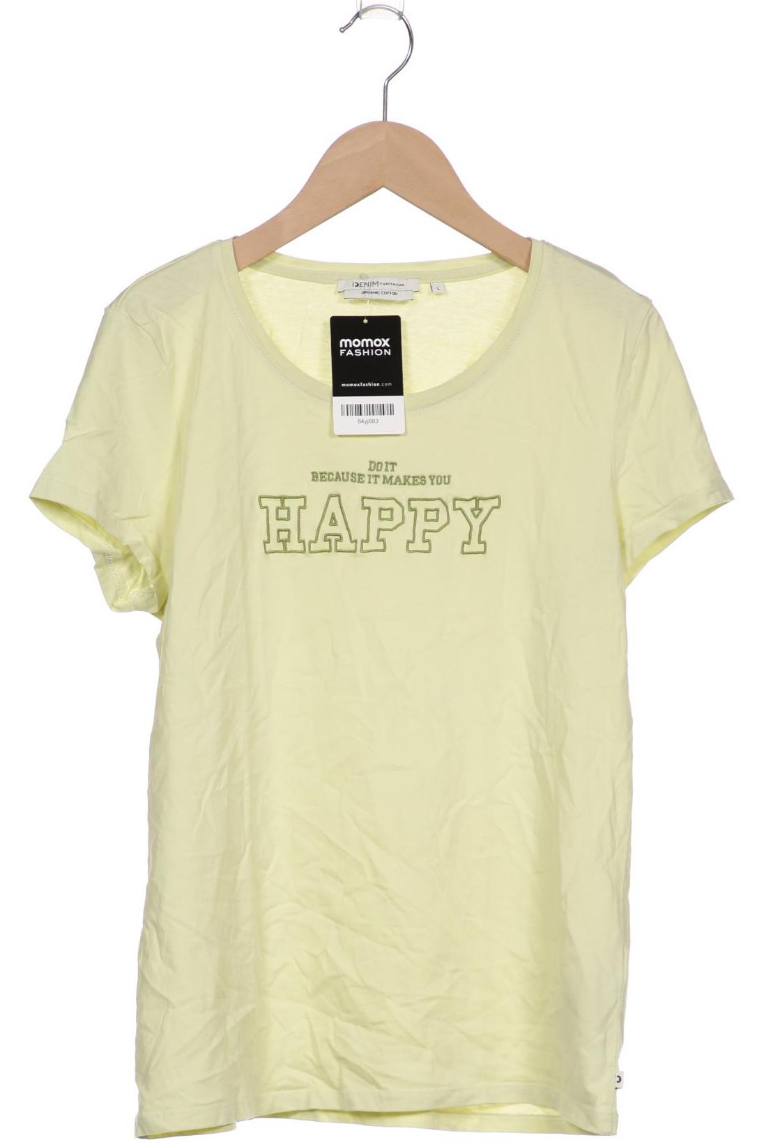 

TOM Tailor Denim Damen T-Shirt, gelb, Gr. 42