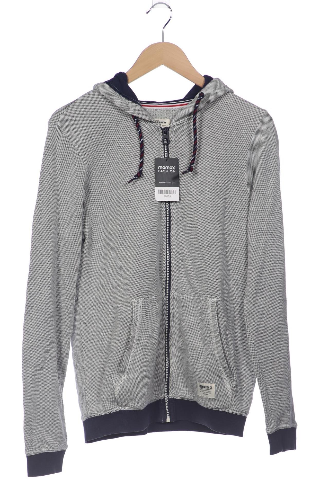 

TOM Tailor Denim Herren Kapuzenpullover, grau, Gr. 46