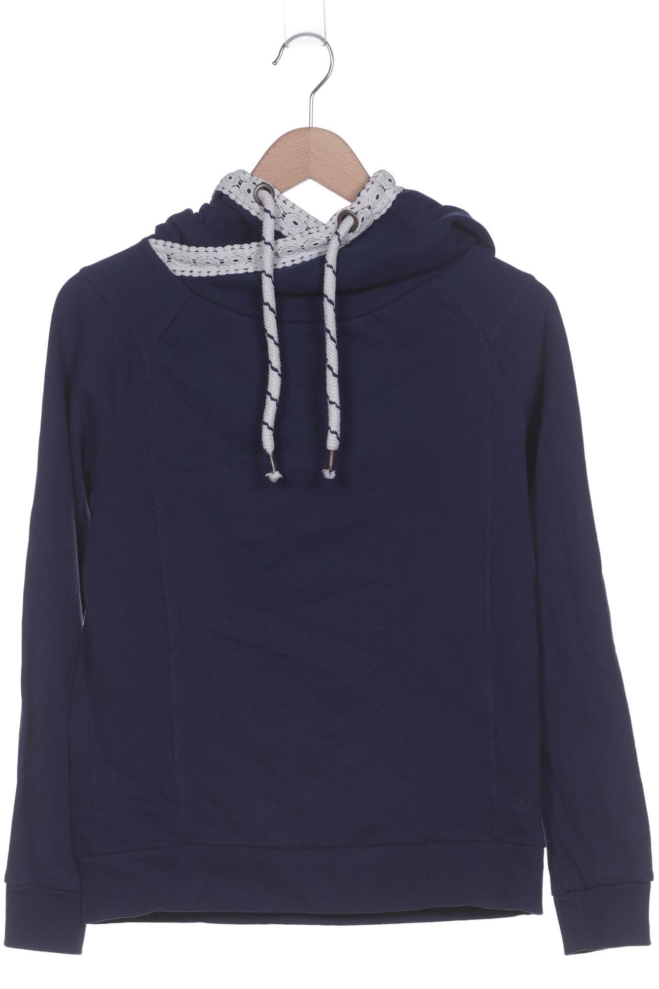 

TOM Tailor Denim Damen Kapuzenpullover, marineblau, Gr. 36