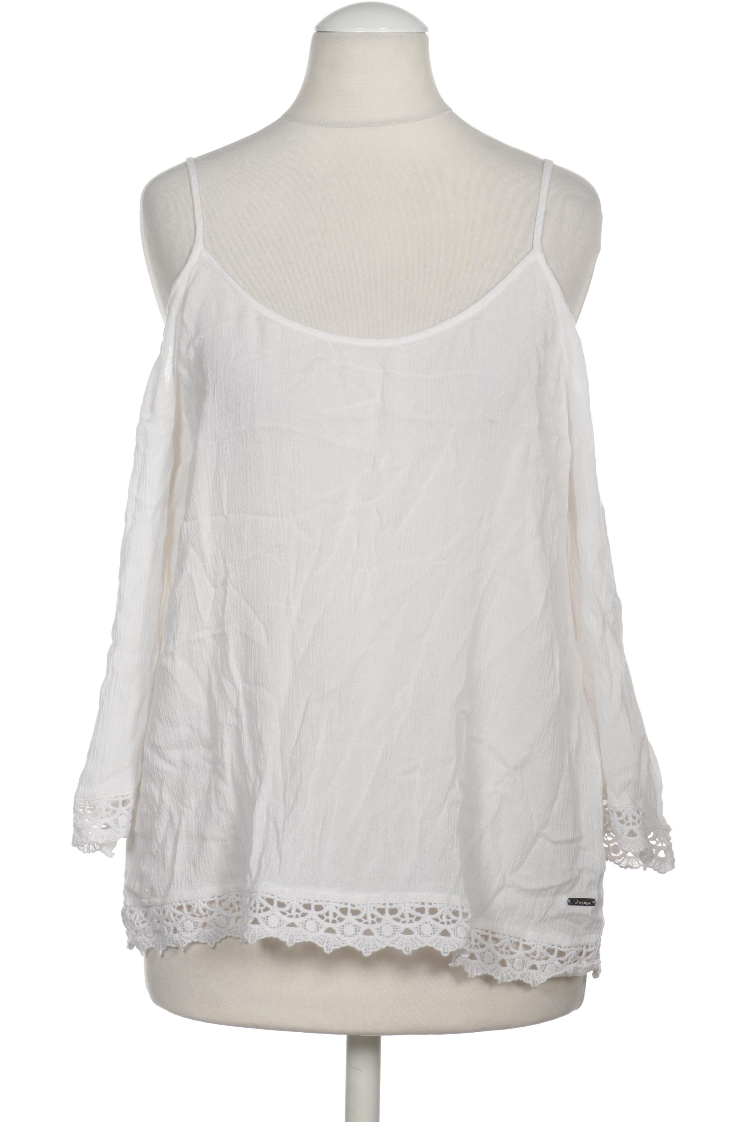 

TOM Tailor Denim Damen Bluse, weiß, Gr. 36