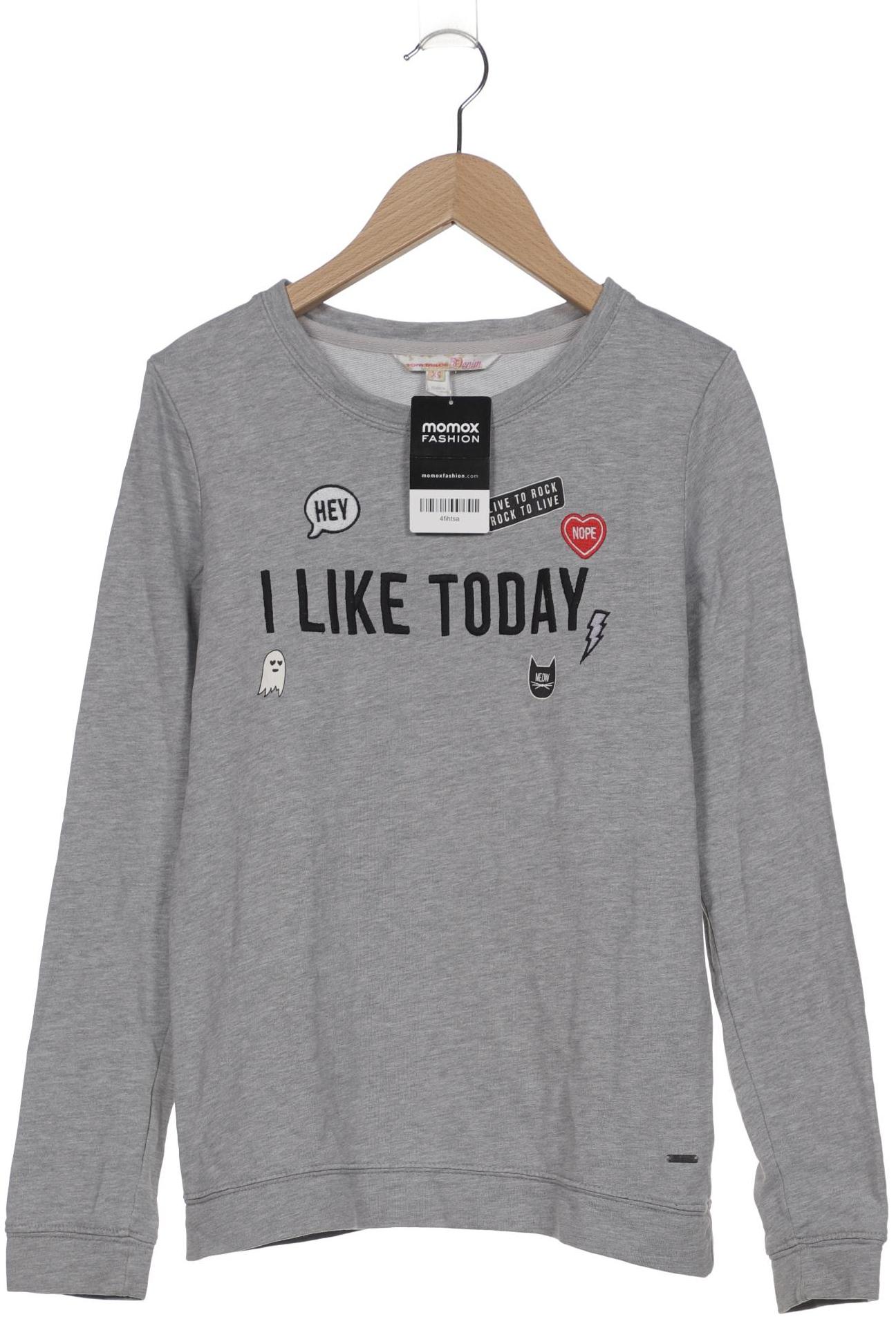 

TOM Tailor Denim Damen Sweatshirt, grau, Gr. 34