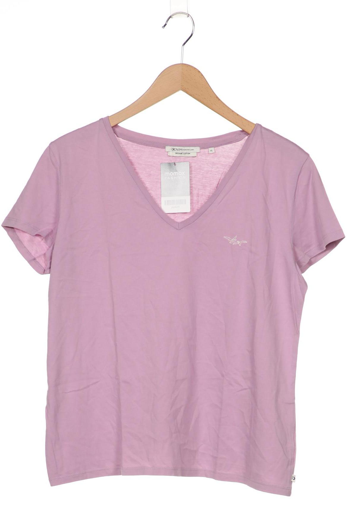 

TOM Tailor Denim Damen T-Shirt, pink, Gr. 44