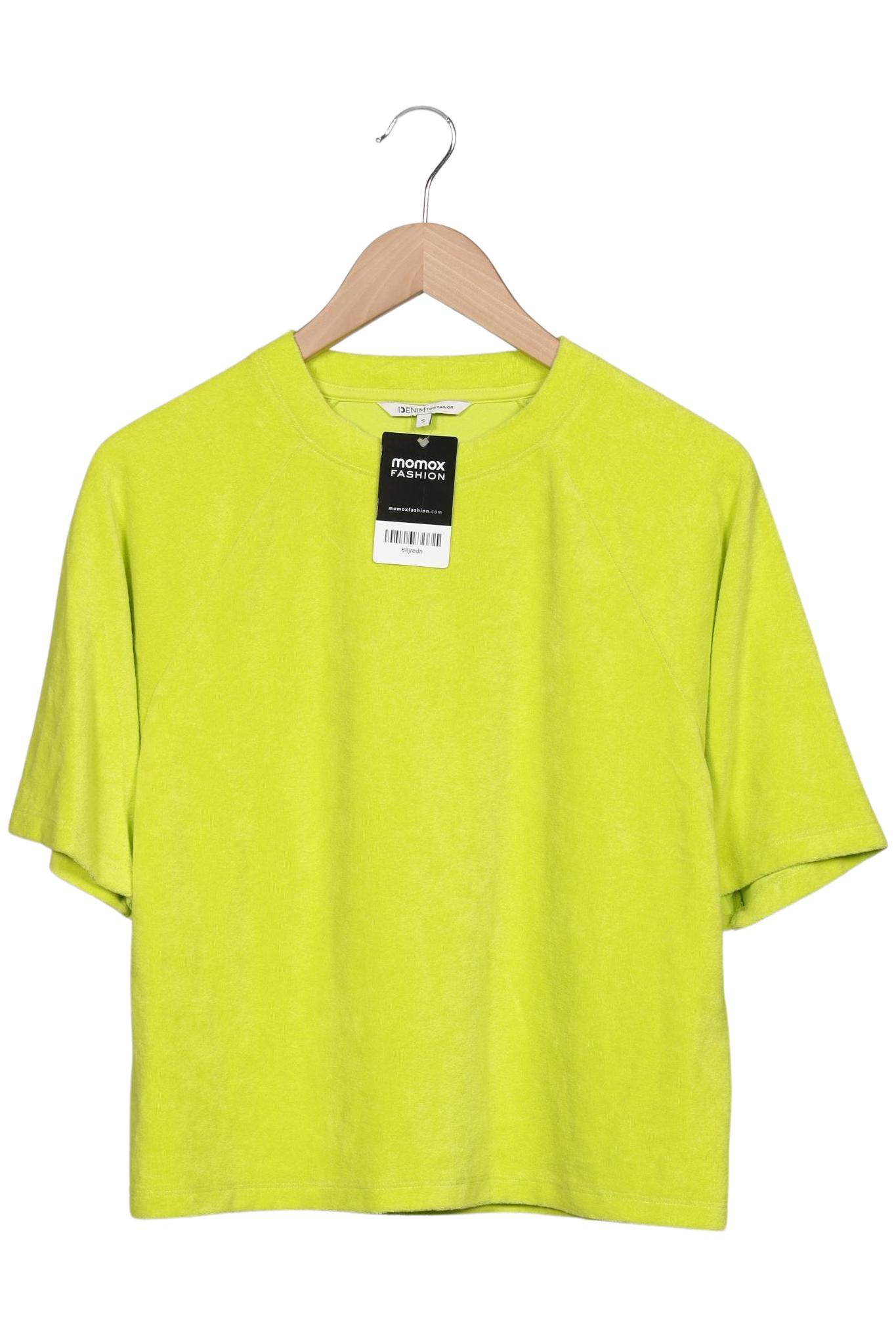 

TOM Tailor Denim Damen T-Shirt, grün, Gr. 36