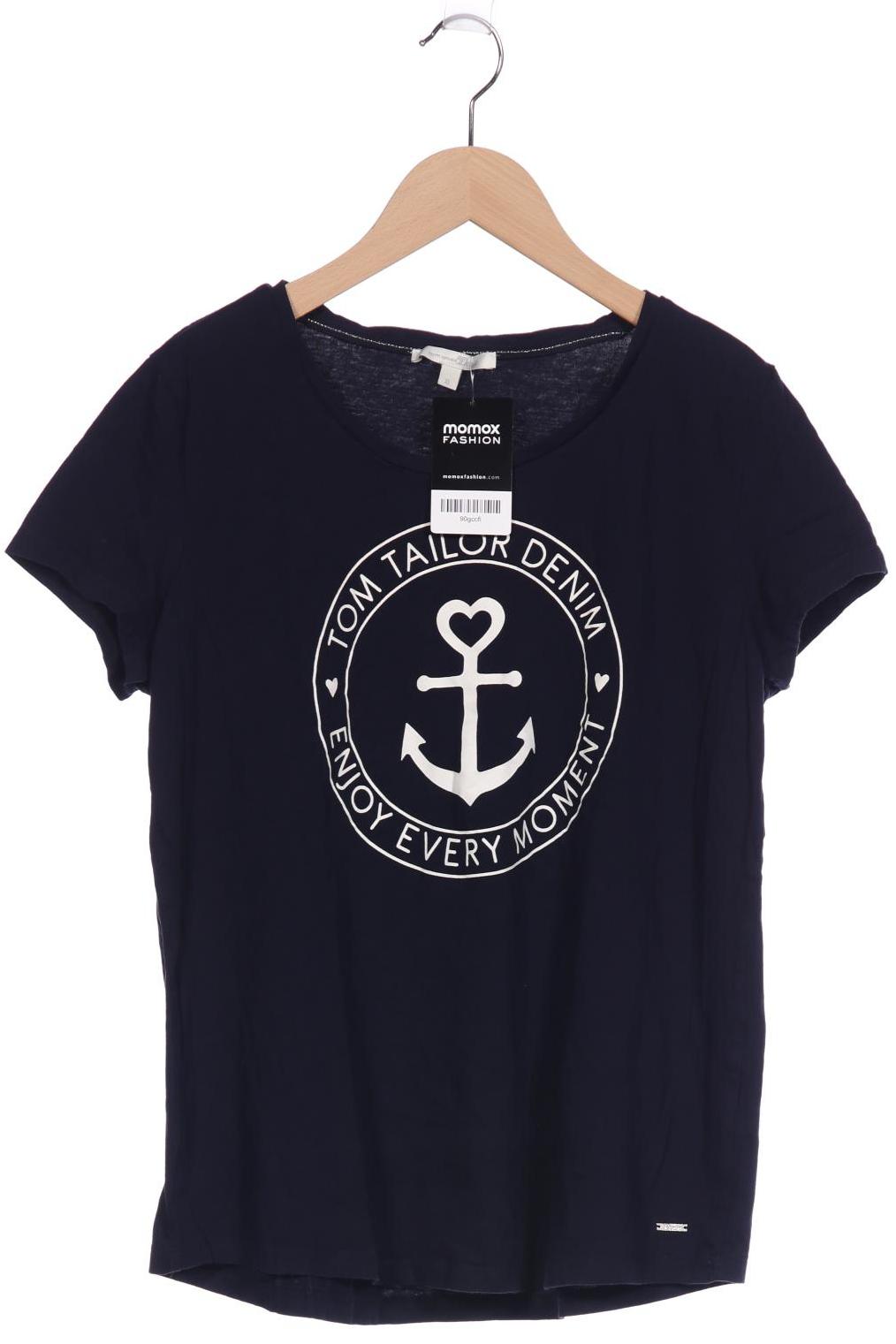 

TOM TAILOR Denim Damen T-Shirt, marineblau