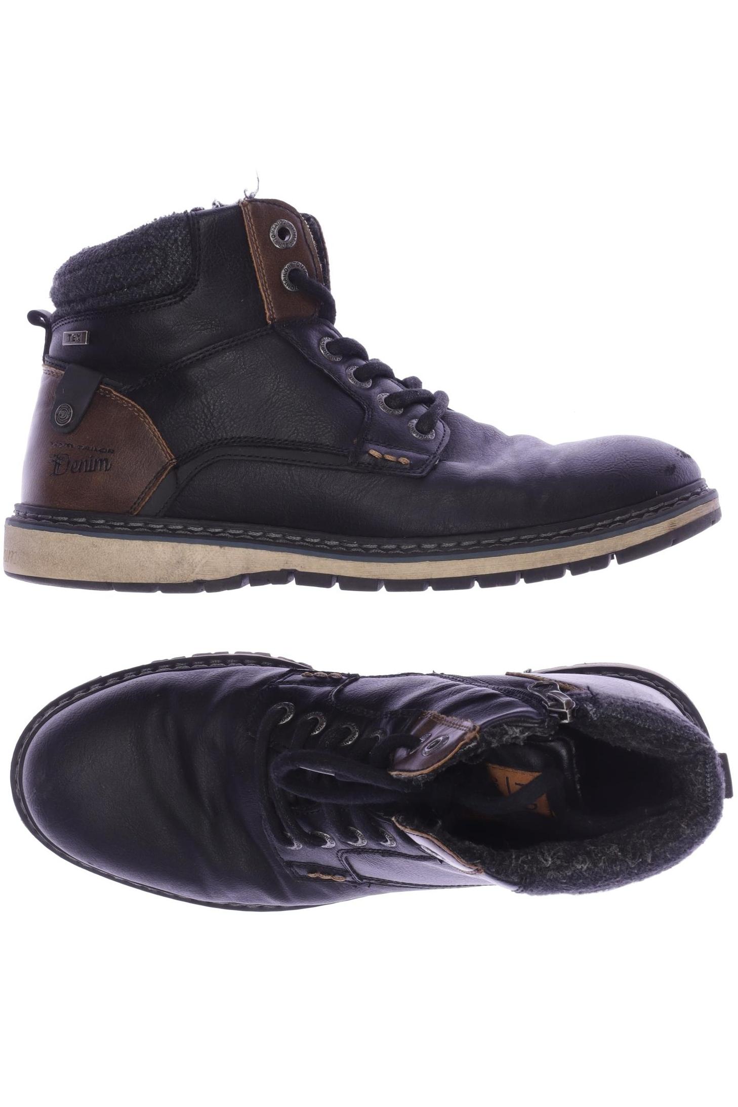 

TOM Tailor Denim Herren Stiefel, schwarz, Gr. 41
