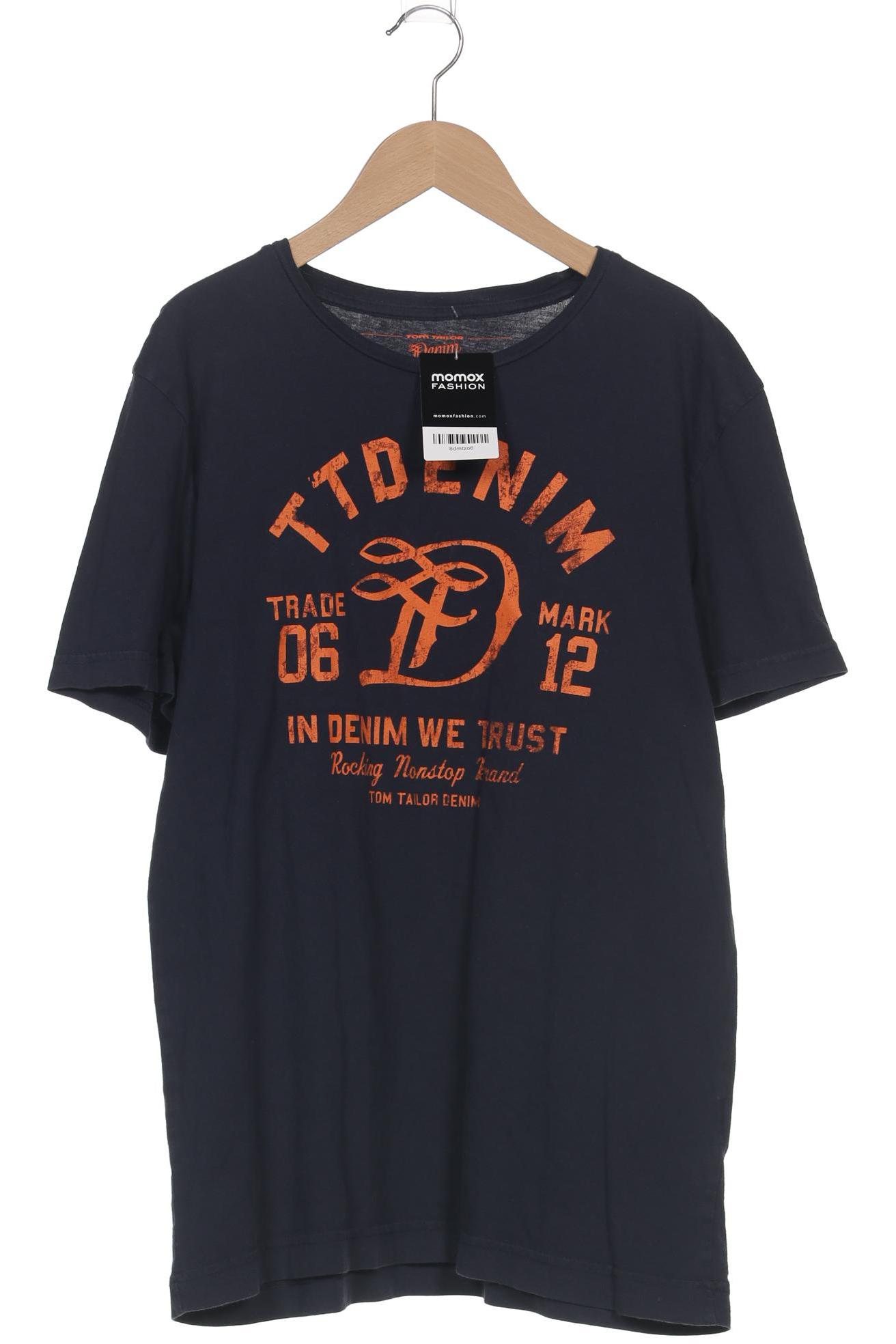 

TOM Tailor Denim Herren T-Shirt, marineblau, Gr. 52