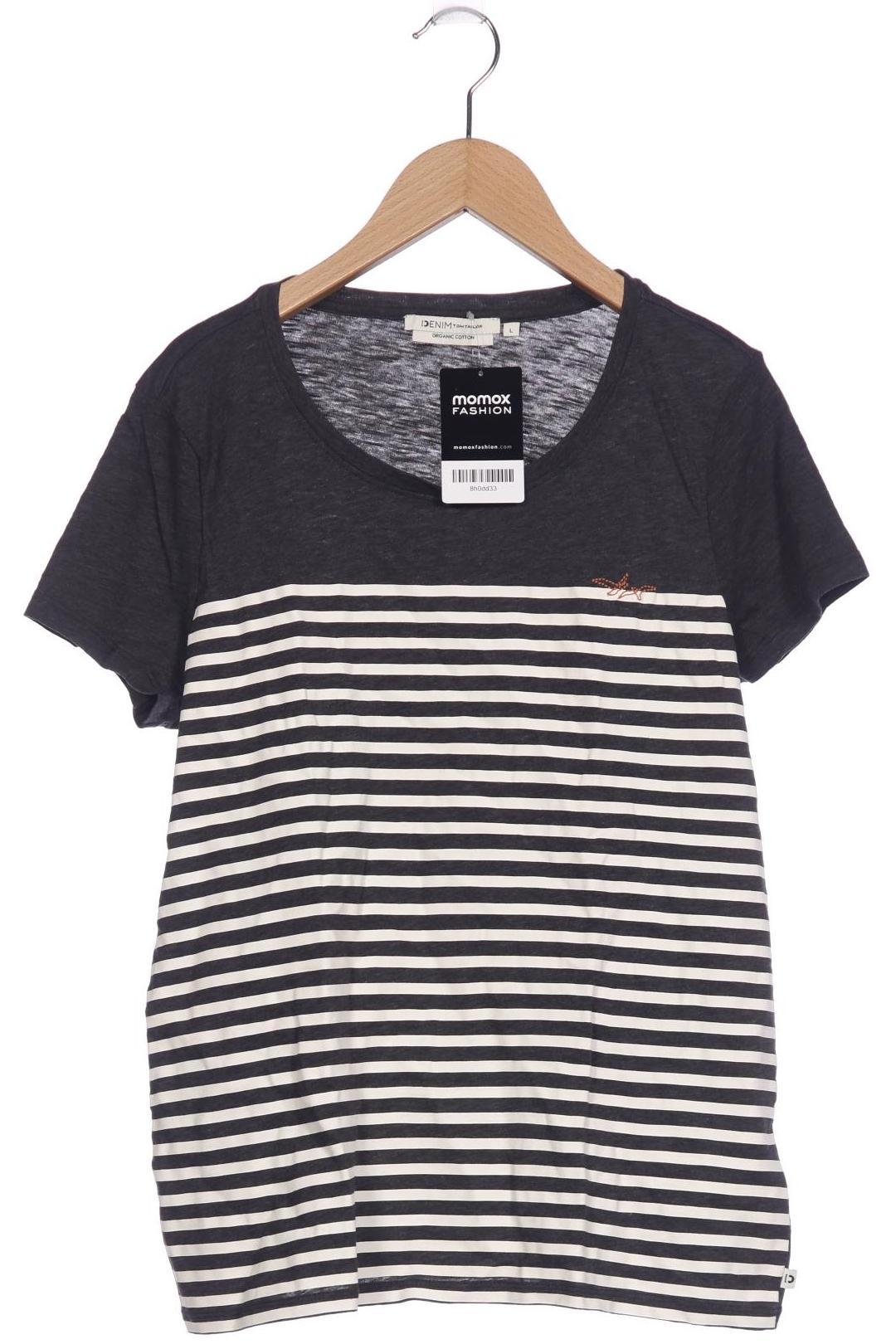 

TOM Tailor Denim Damen T-Shirt, grau, Gr. 42