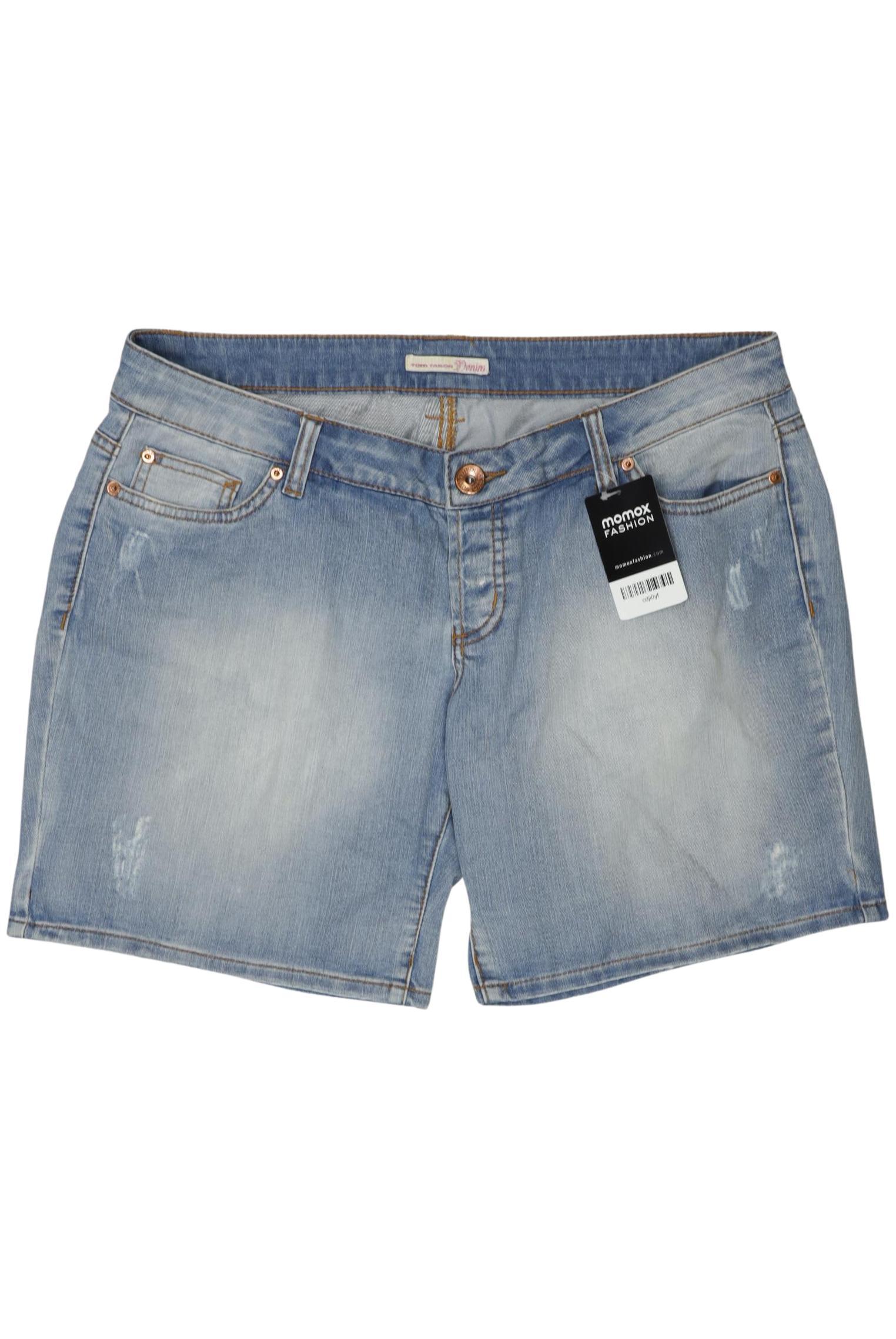 

TOM Tailor Denim Damen Shorts, blau, Gr. 35