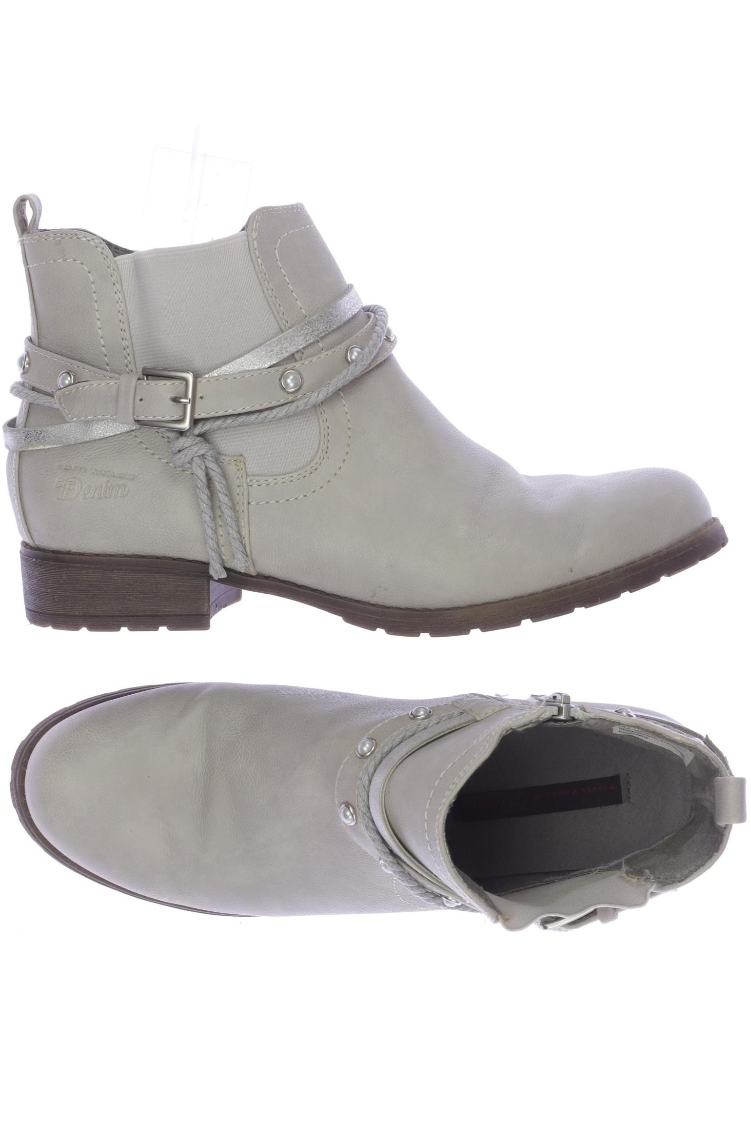 

TOM Tailor Denim Damen Stiefelette, grau, Gr. 39