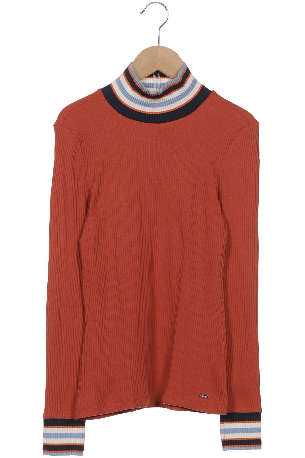 

TOM Tailor Denim Damen Langarmshirt, orange, Gr. 36
