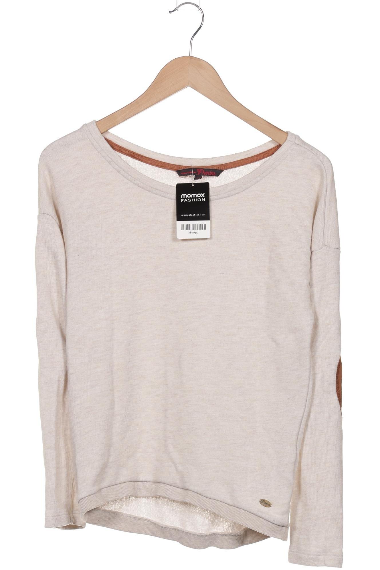 

TOM Tailor Denim Damen Sweatshirt, cremeweiß, Gr. 38
