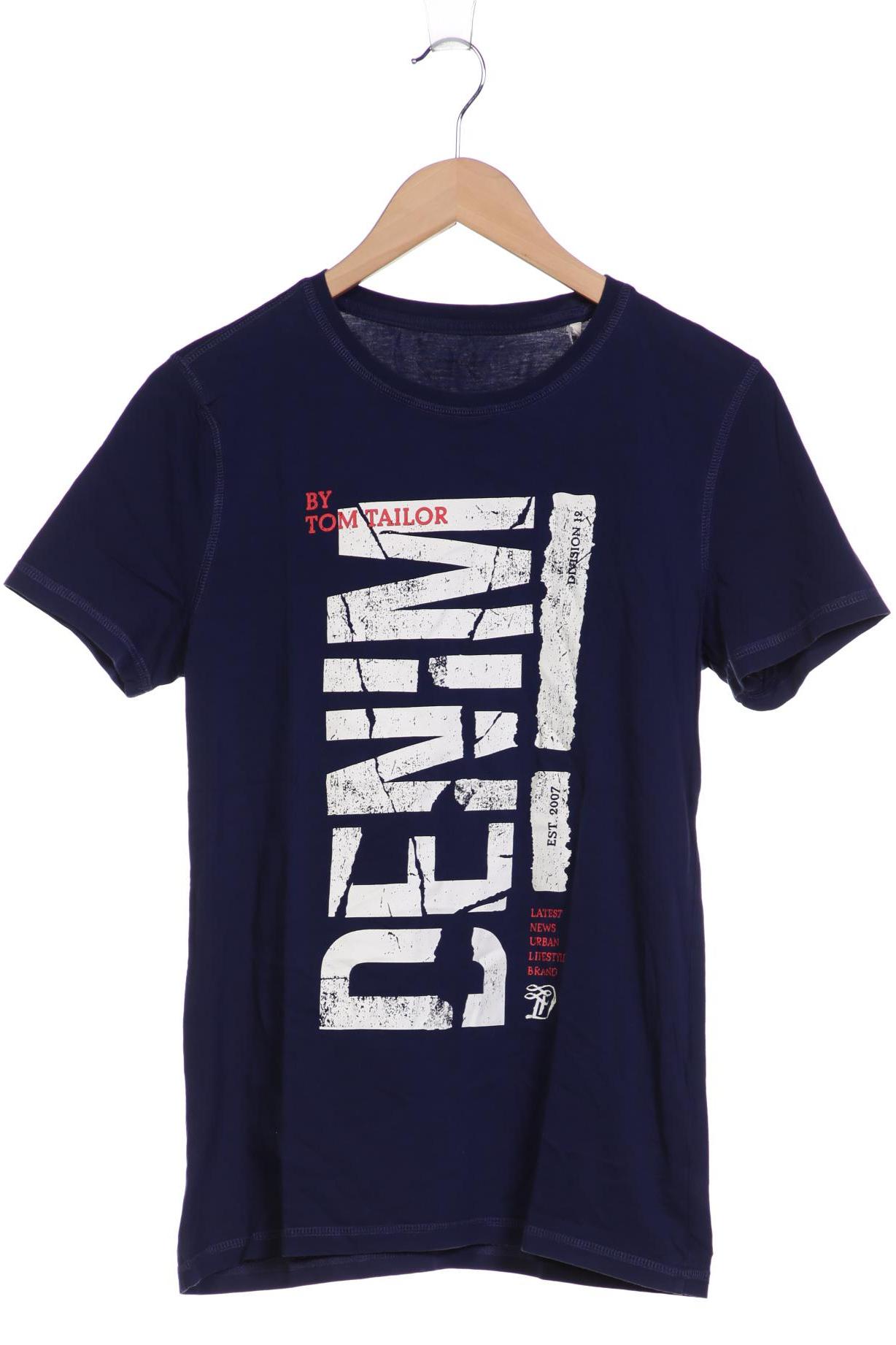 

TOM Tailor Denim Herren T-Shirt, marineblau, Gr. 48