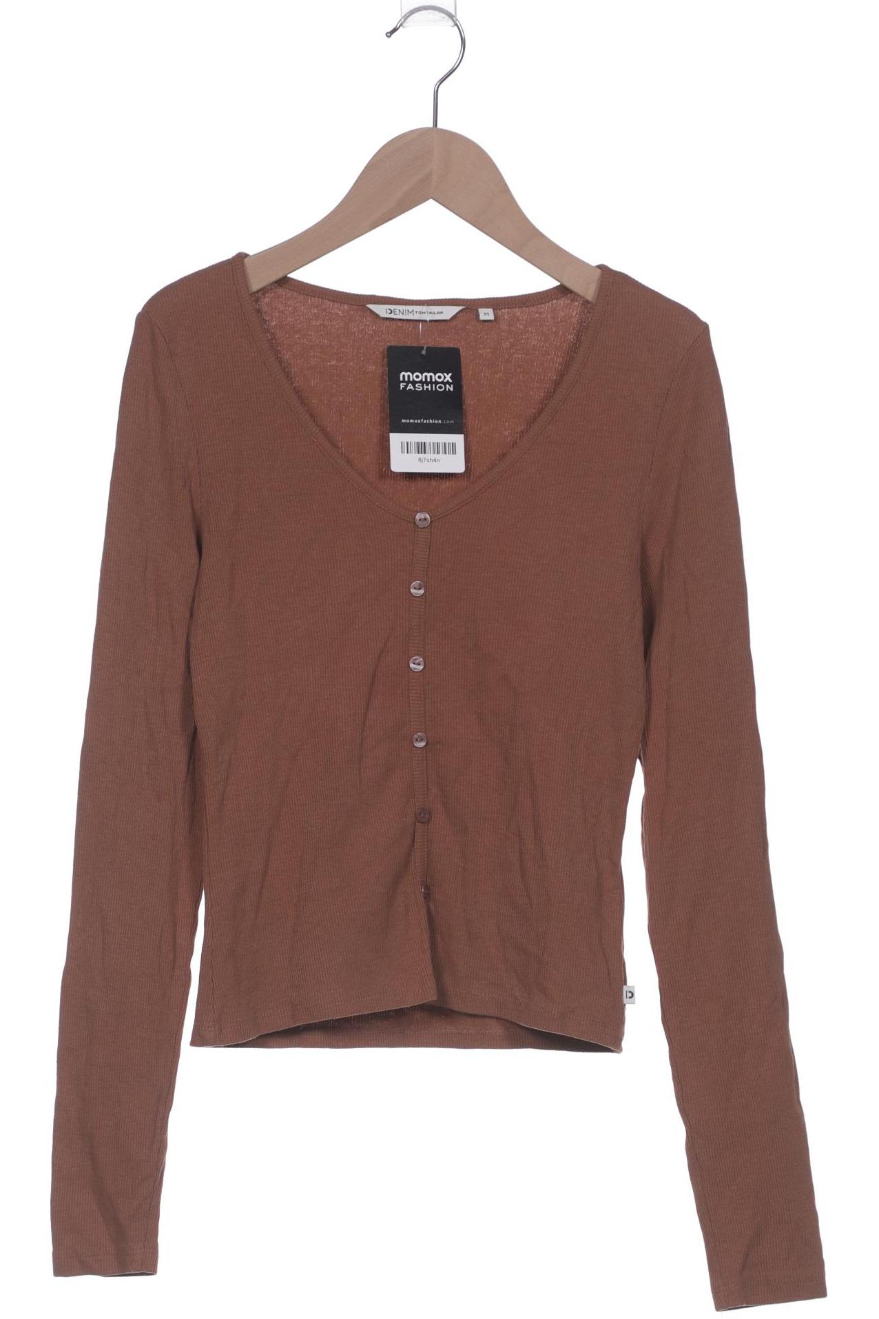 

TOM Tailor Denim Damen Langarmshirt, braun, Gr. 38