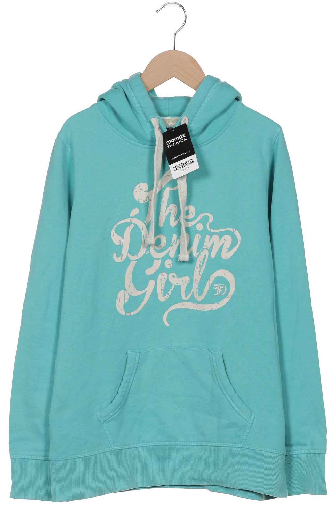 

TOM Tailor Denim Damen Kapuzenpullover, blau, Gr. 42