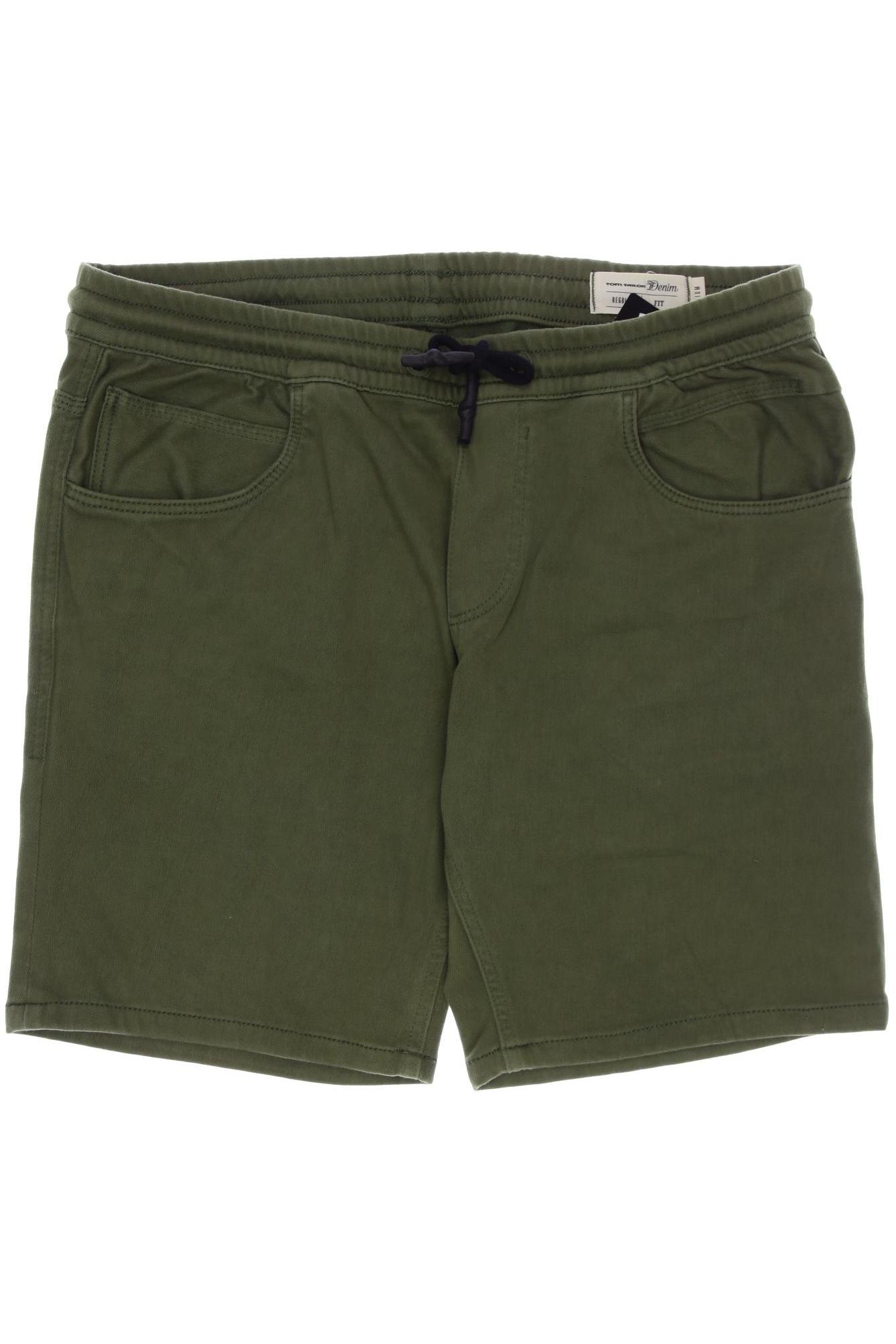

TOM TAILOR Denim Herren Shorts, grün