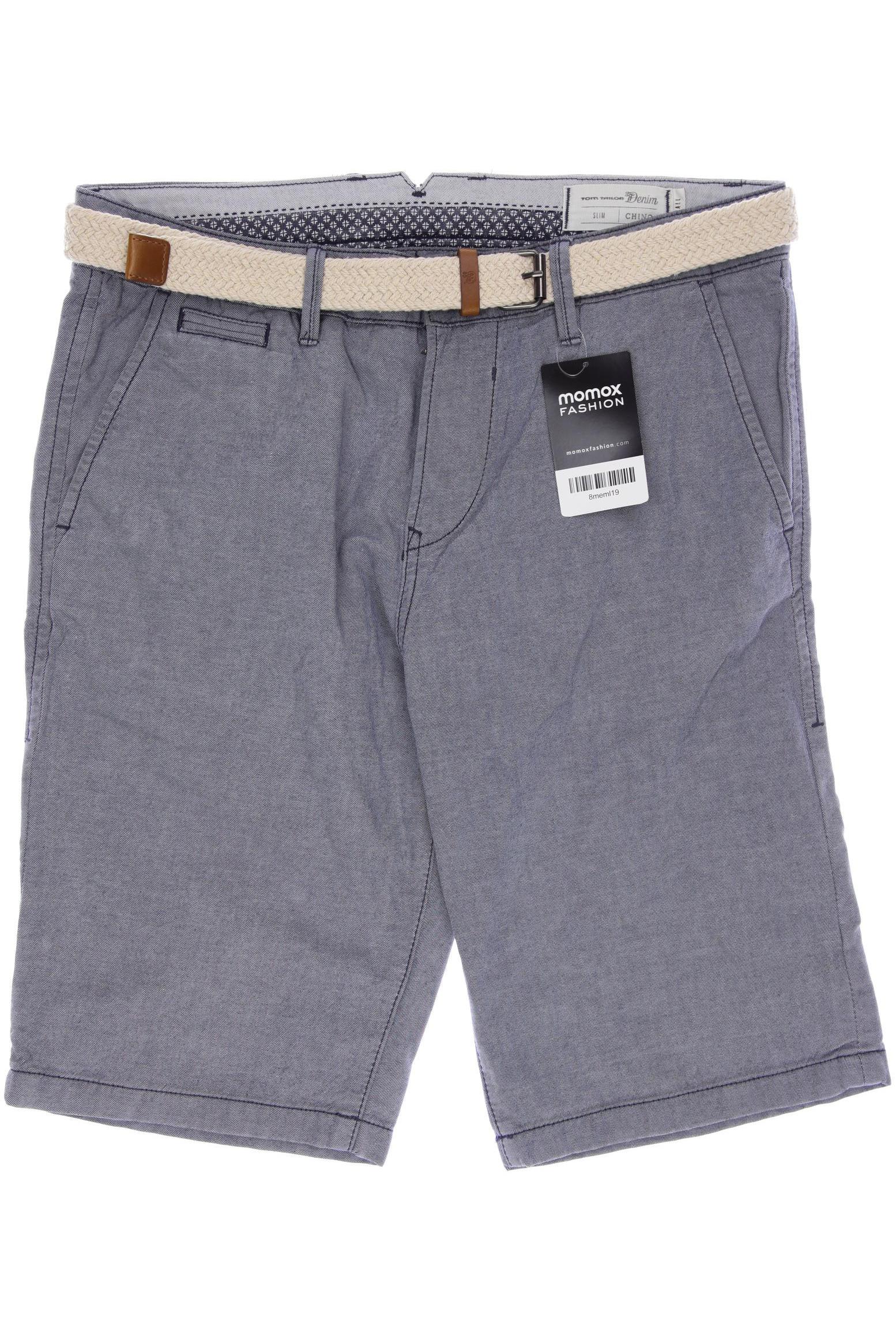 

TOM TAILOR Denim Herren Shorts, grau