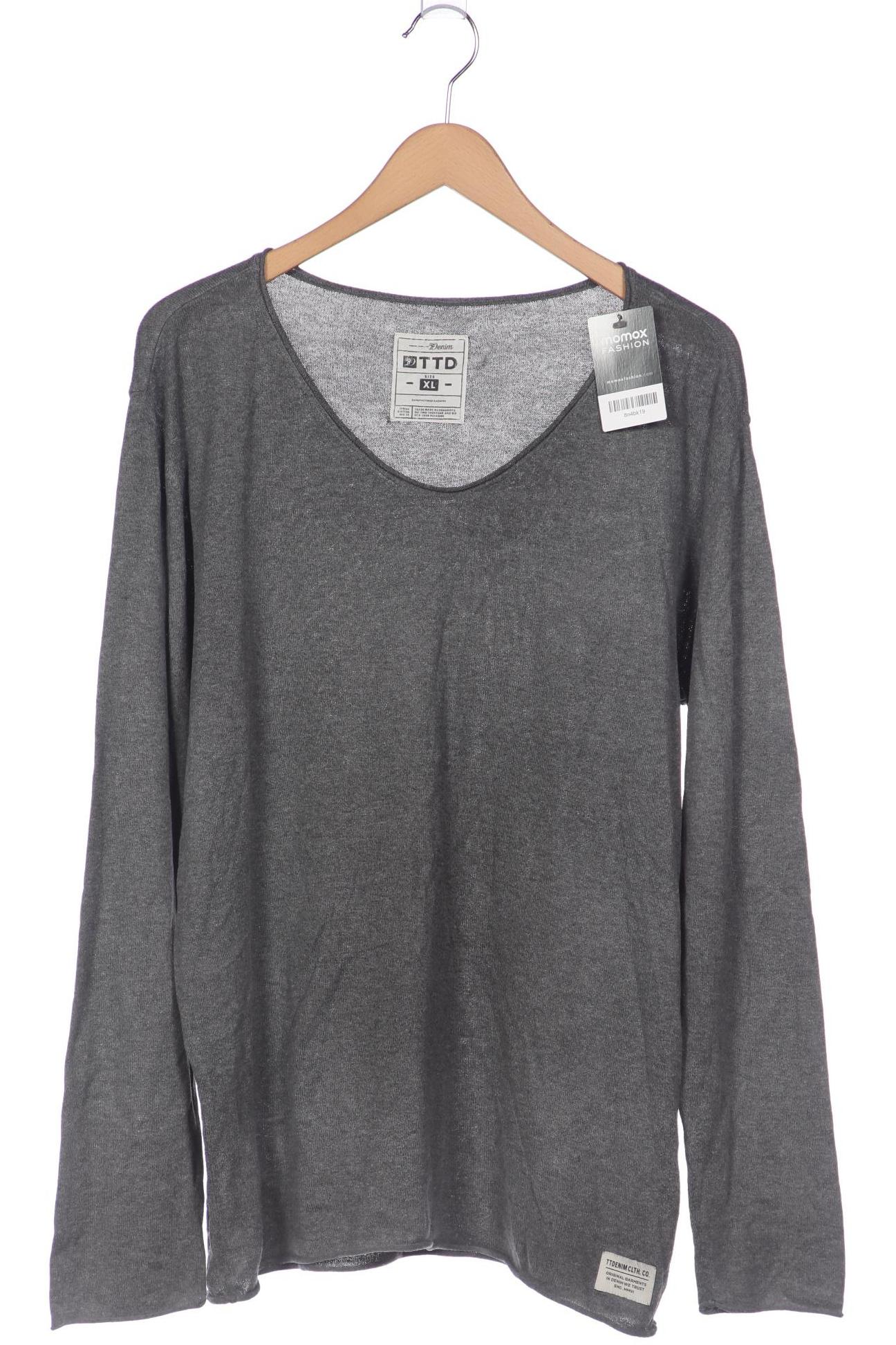 

TOM Tailor Denim Herren Pullover, grau, Gr. 54