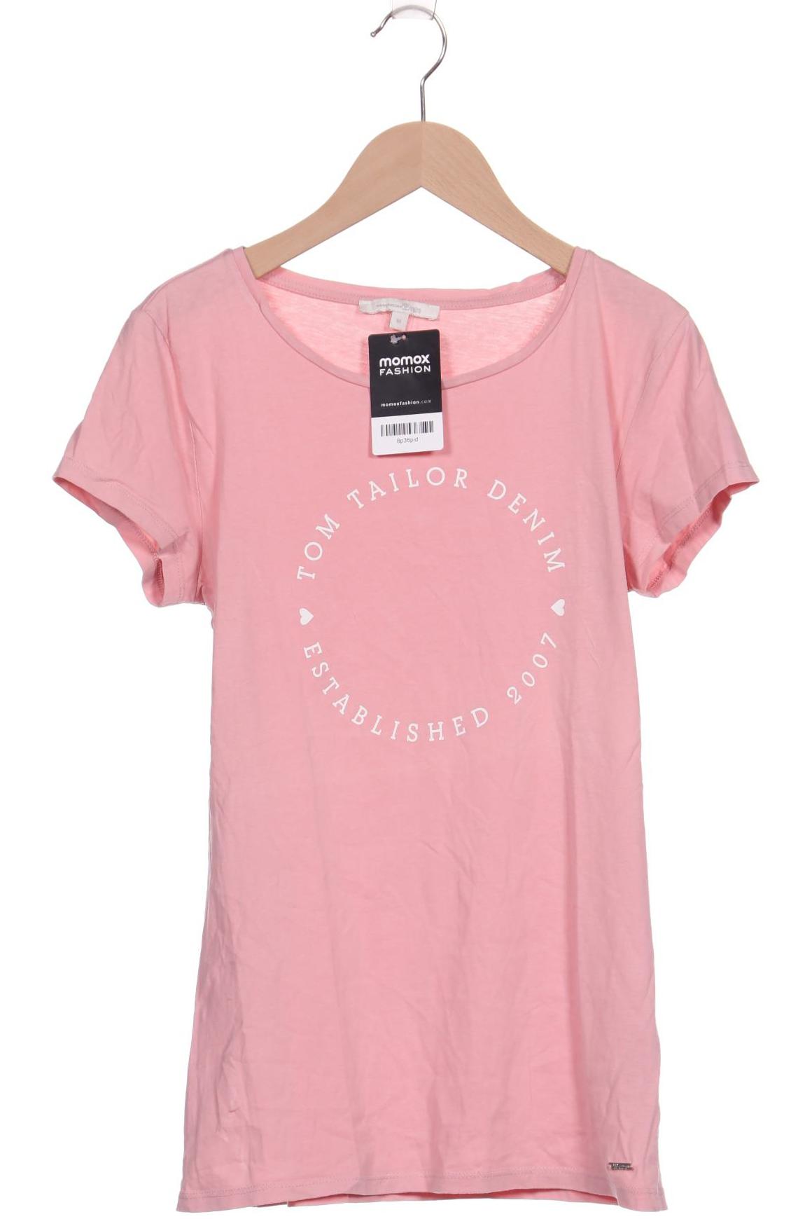 

TOM Tailor Denim Damen T-Shirt, pink, Gr. 38