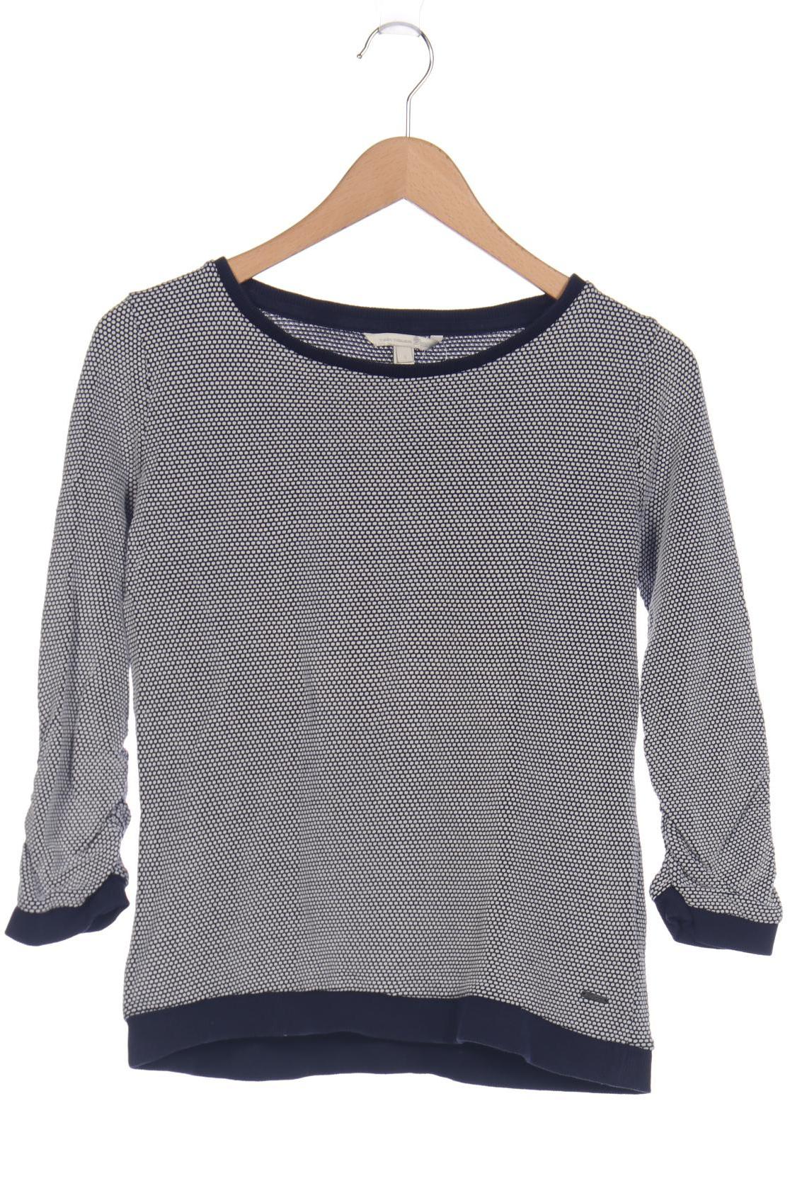 

TOM Tailor Denim Damen Langarmshirt, marineblau, Gr. 36