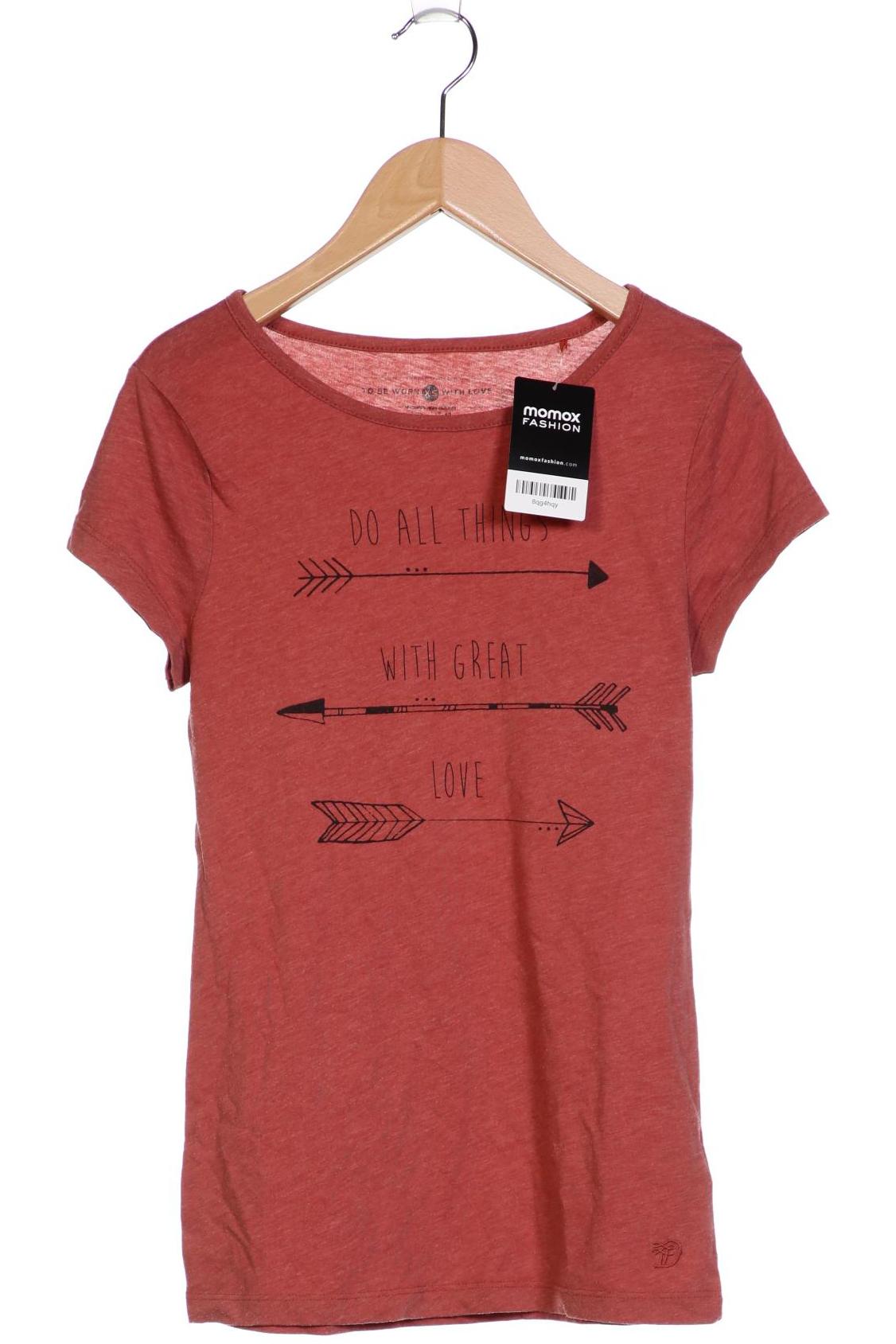 

TOM Tailor Denim Damen T-Shirt, pink, Gr. 34