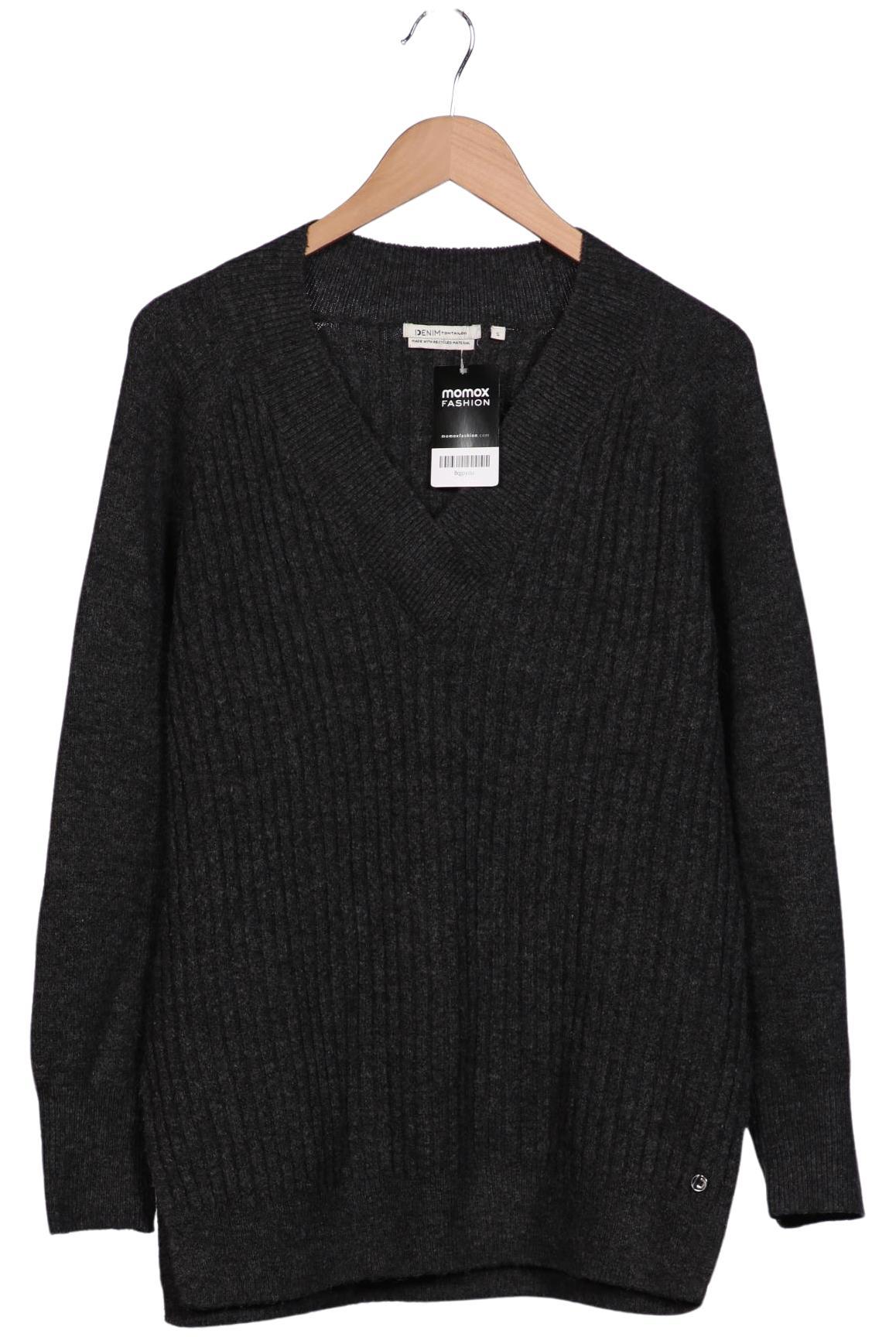 

TOM Tailor Denim Damen Pullover, grau, Gr. 36