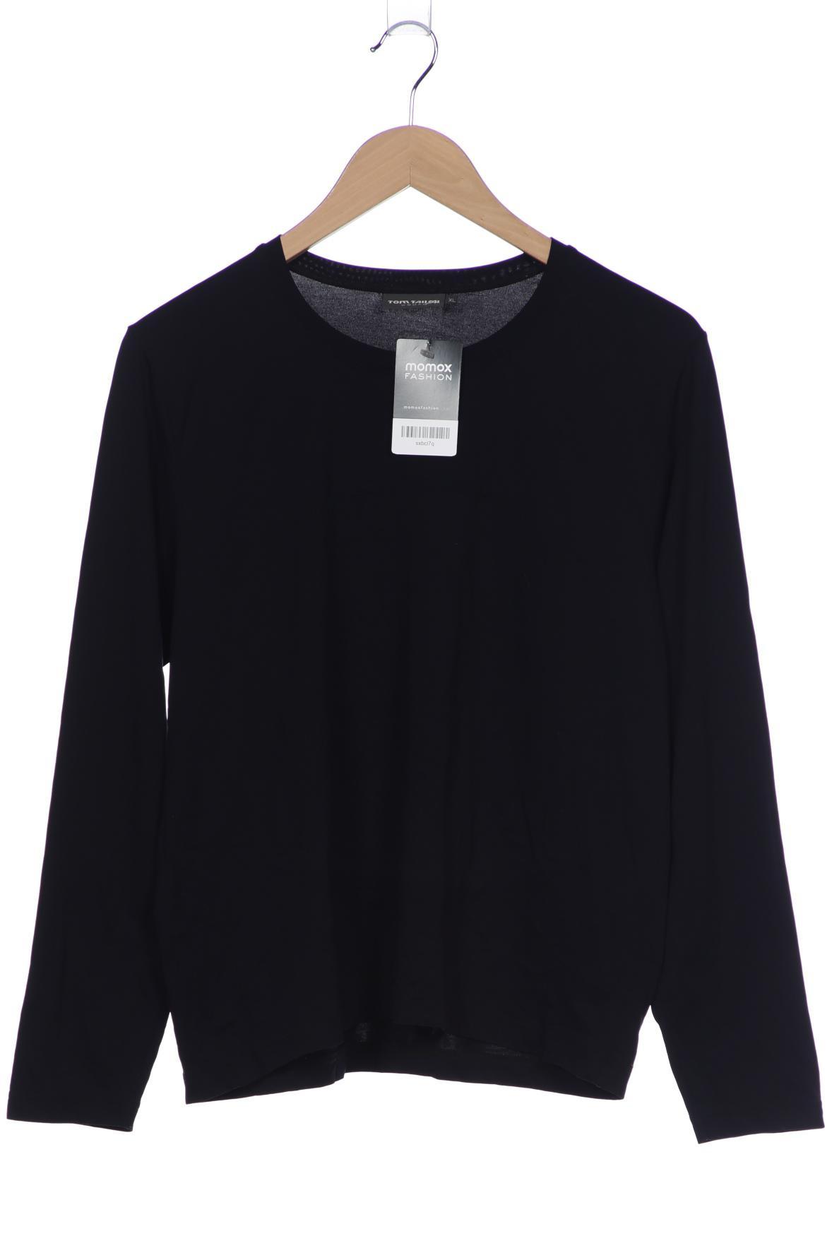 

TOM Tailor Denim Damen Langarmshirt, schwarz, Gr. 44