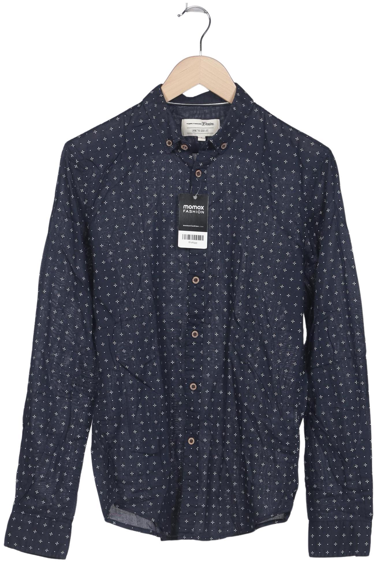 

TOM Tailor Denim Herren Hemd, marineblau, Gr. 46