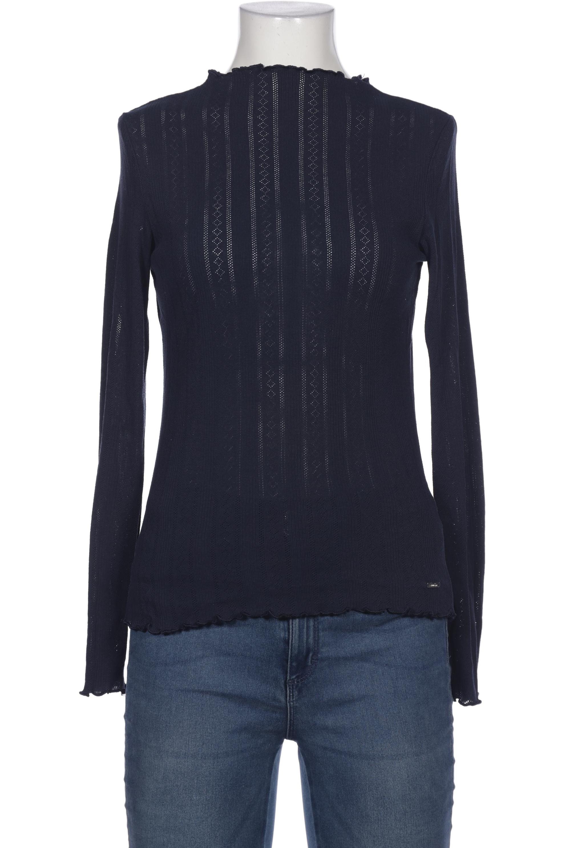 

TOM Tailor Denim Damen Langarmshirt, marineblau, Gr. 36