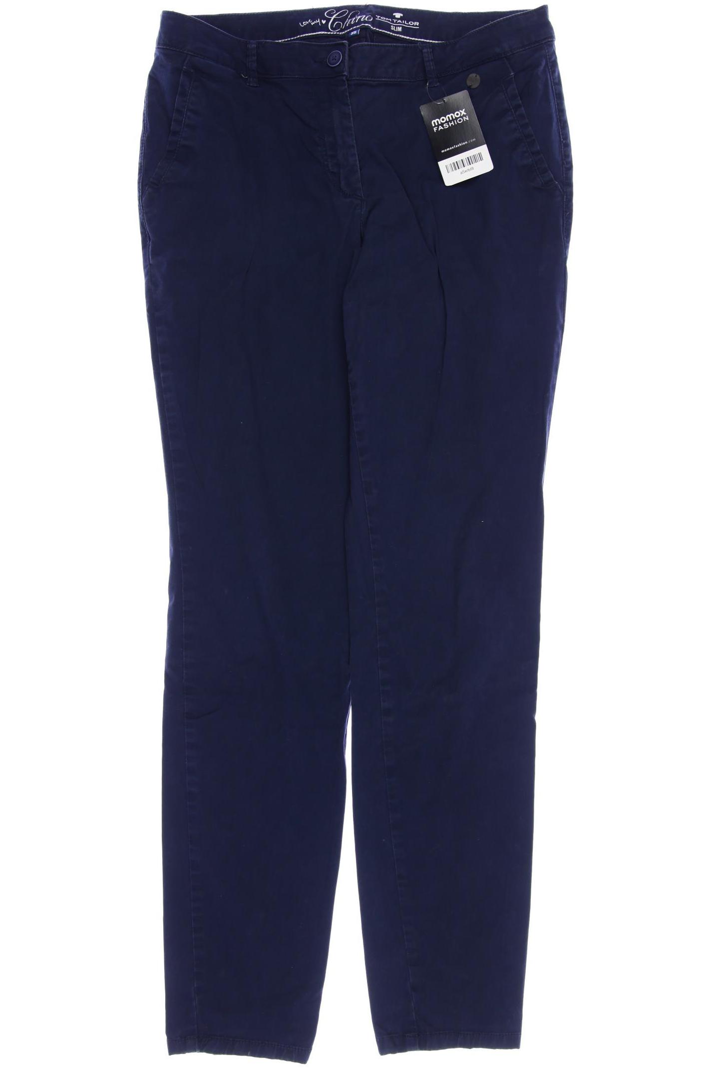 

TOM Tailor Denim Damen Stoffhose, marineblau, Gr. 38