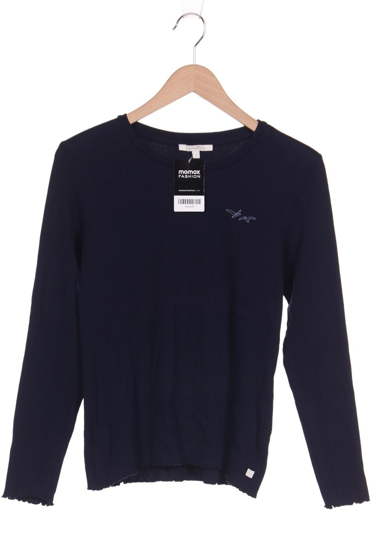 

TOM TAILOR Denim Damen Langarmshirt, marineblau