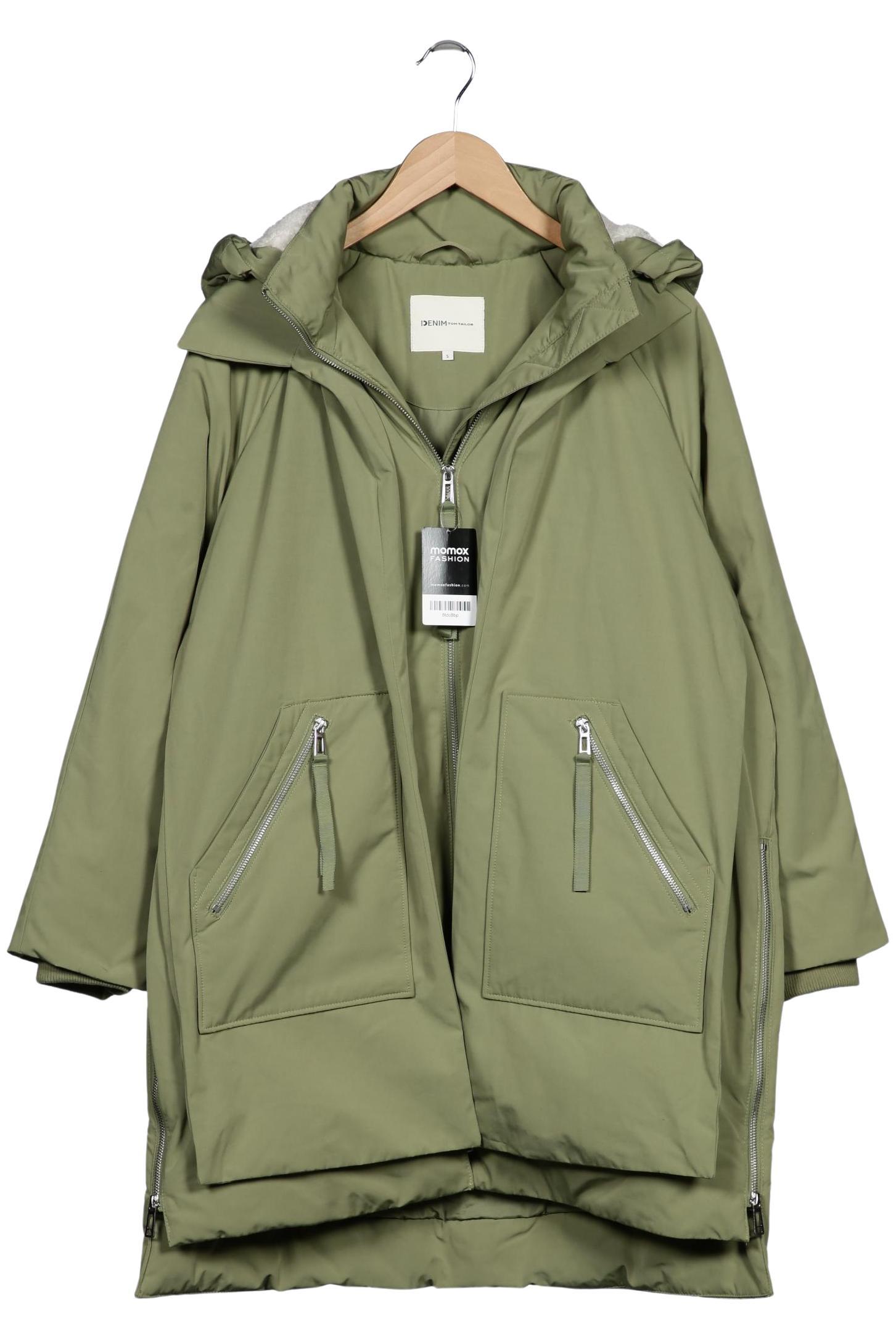 

TOM Tailor Denim Damen Mantel, grün, Gr. 36