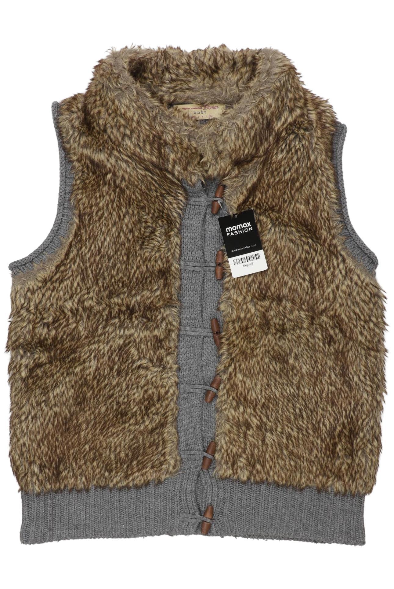 

TOM Tailor Denim Damen Weste, grau, Gr. 44