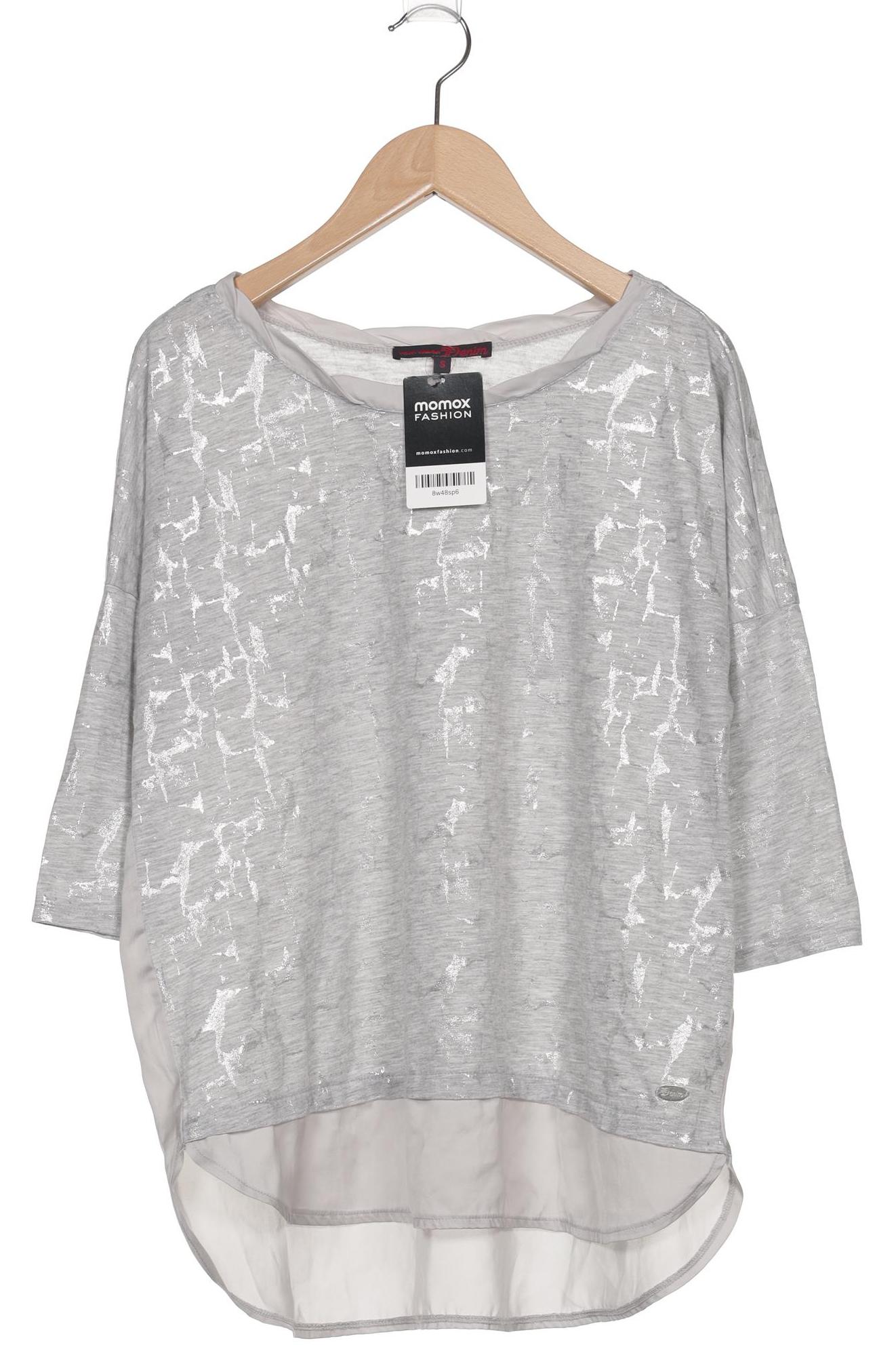 

TOM Tailor Denim Damen Langarmshirt, grau, Gr. 36