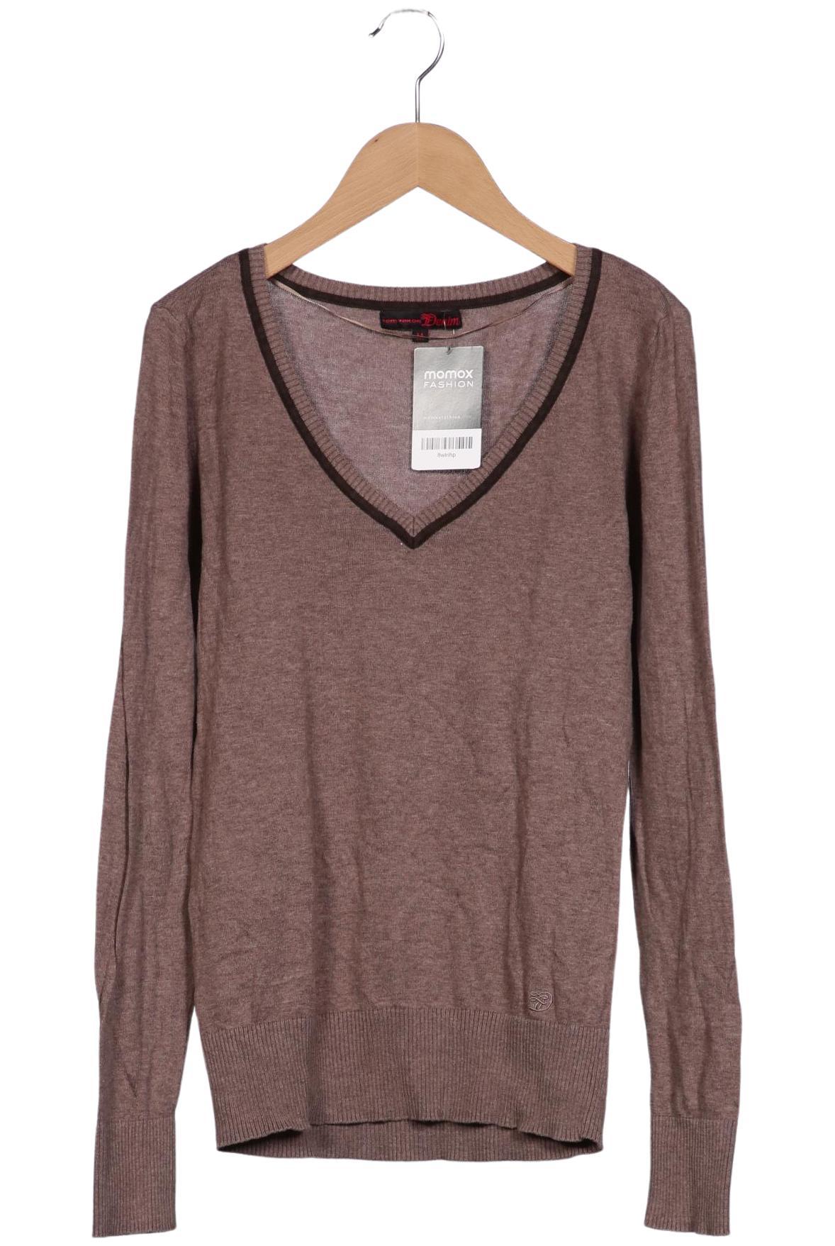 

TOM Tailor Denim Damen Pullover, braun, Gr. 38