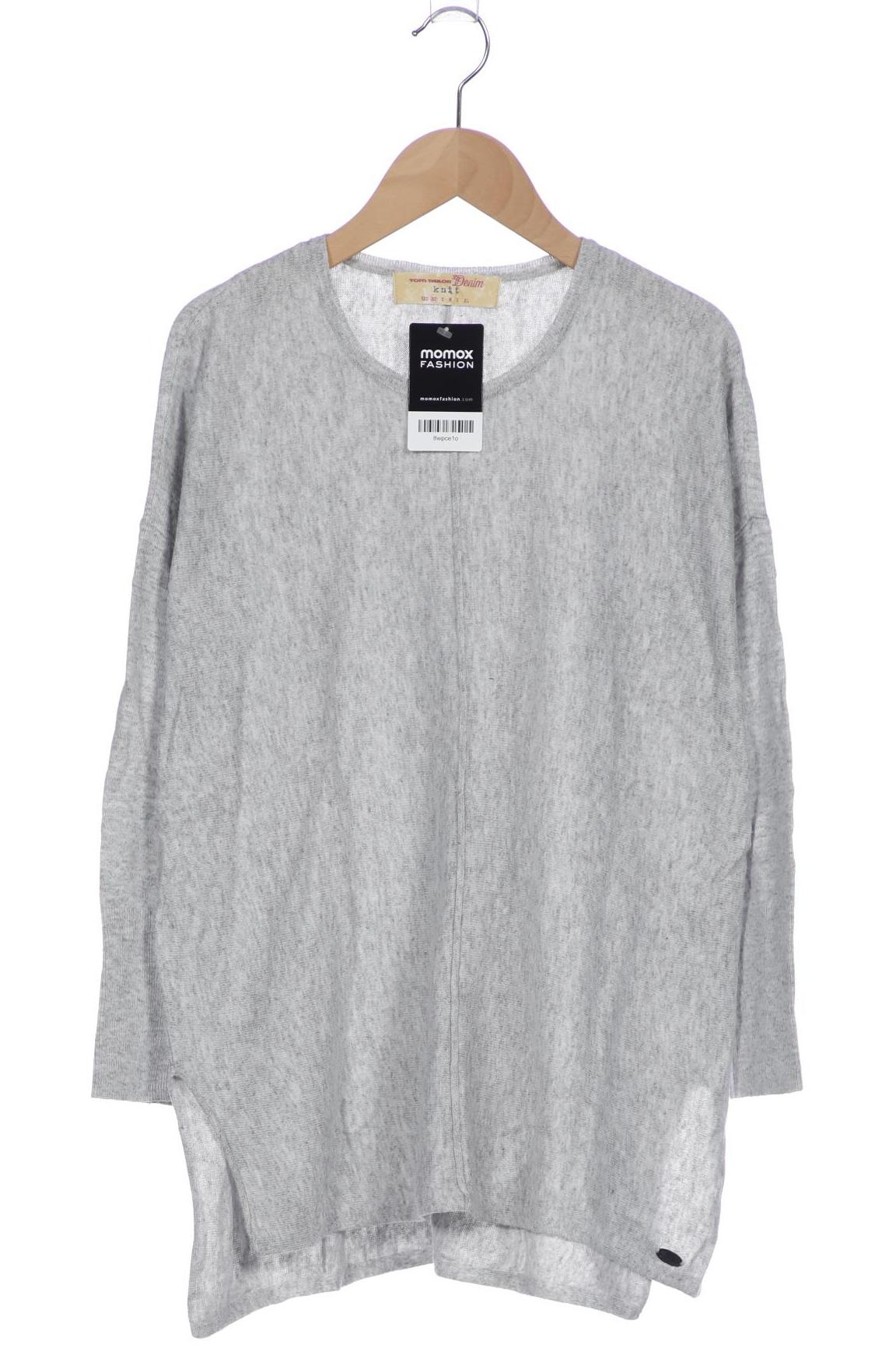 

TOM Tailor Denim Damen Pullover, grau, Gr. 34