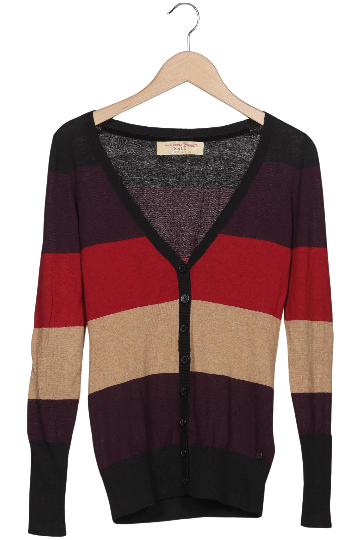 

TOM Tailor Denim Damen Strickjacke, mehrfarbig, Gr. 36