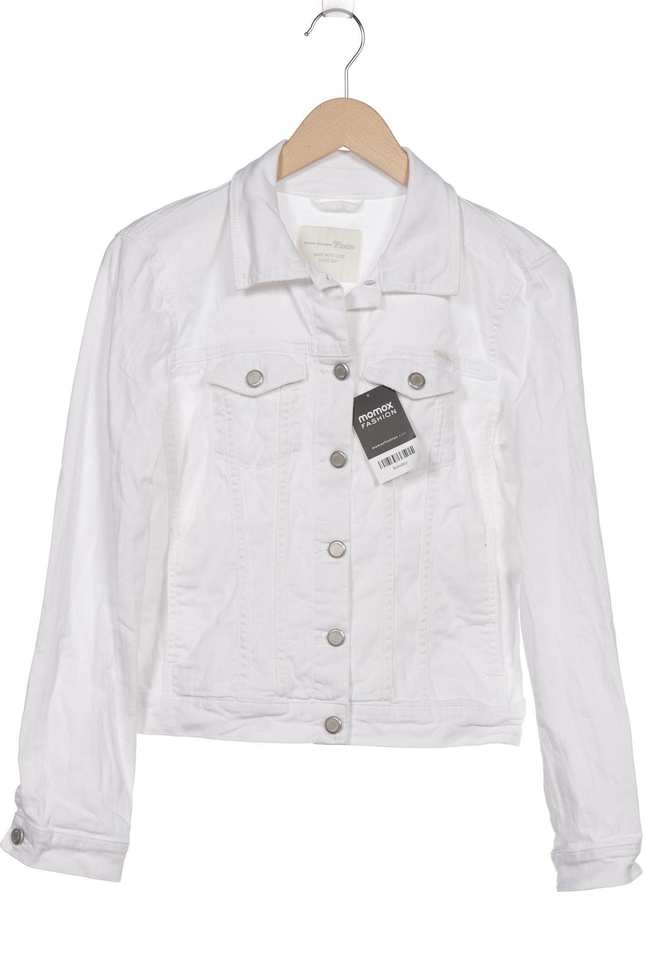 

TOM Tailor Denim Damen Jacke, weiß, Gr. 38