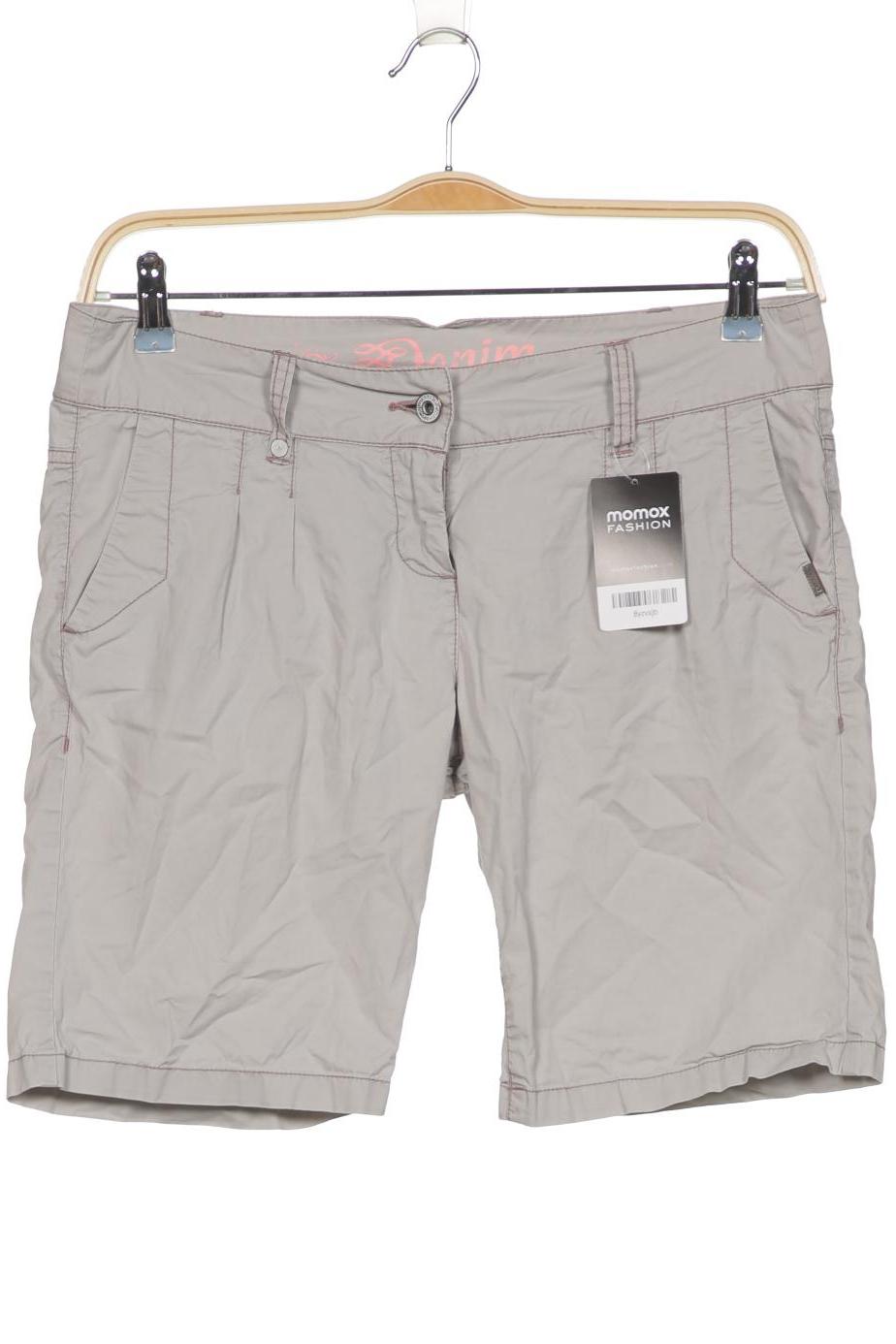 

TOM TAILOR Denim Damen Shorts, grau