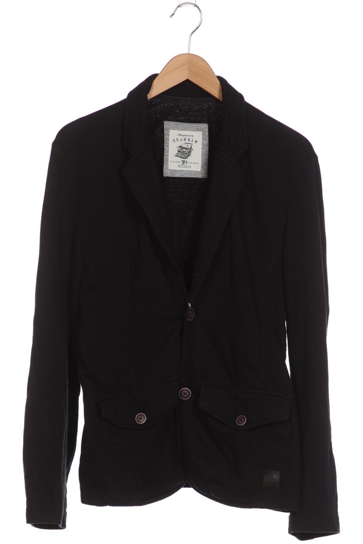 

TOM TAILOR Denim Herren Strickjacke, schwarz