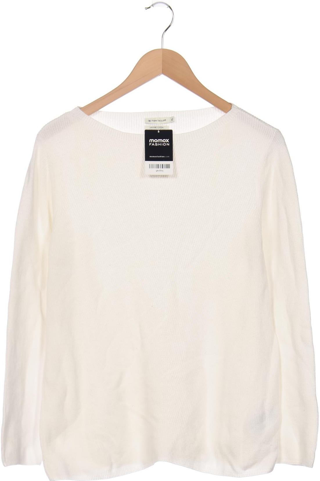 

TOM TAILOR Denim Damen Pullover, weiß