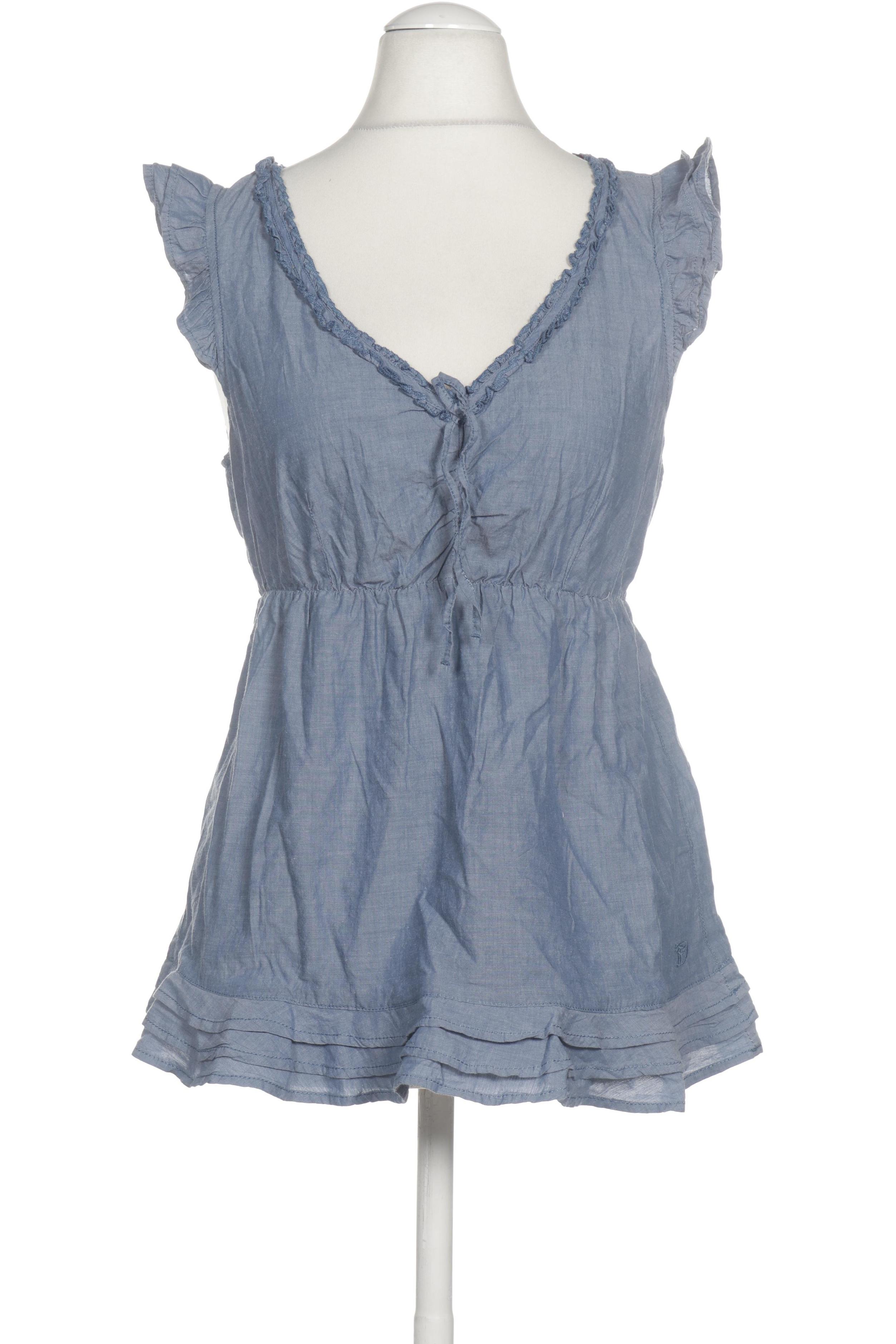 

TOM Tailor Denim Damen Bluse, blau, Gr. 42