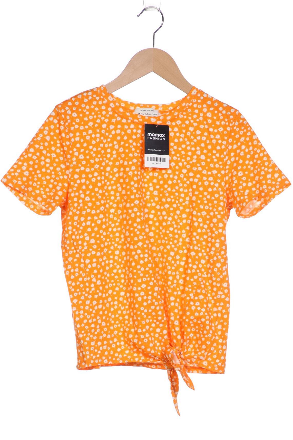 

TOM Tailor Denim Damen T-Shirt, orange, Gr. 34