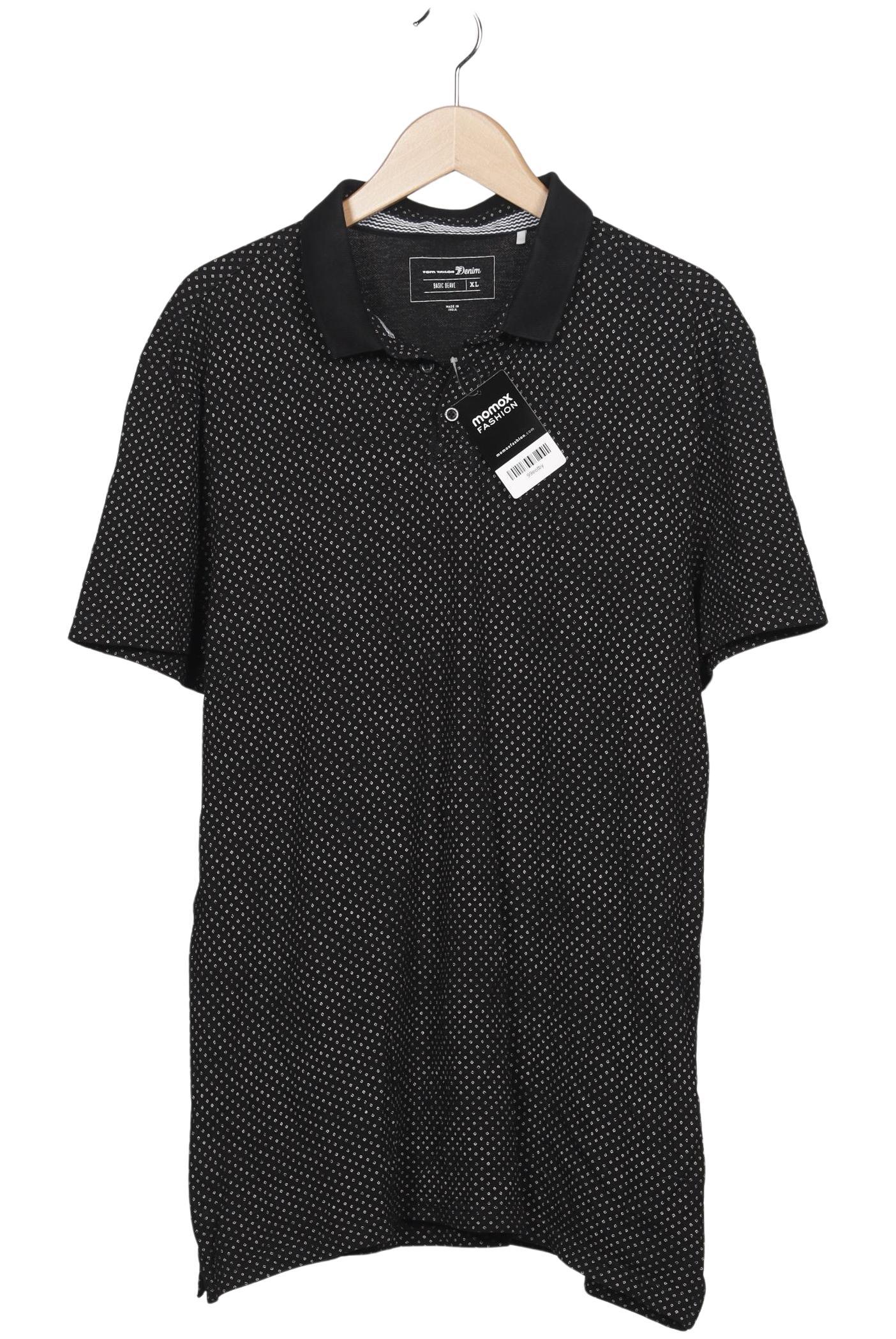 Thumbnail - TOM Tailor Denim Herren Poloshirt, schwarz, Gr. 54