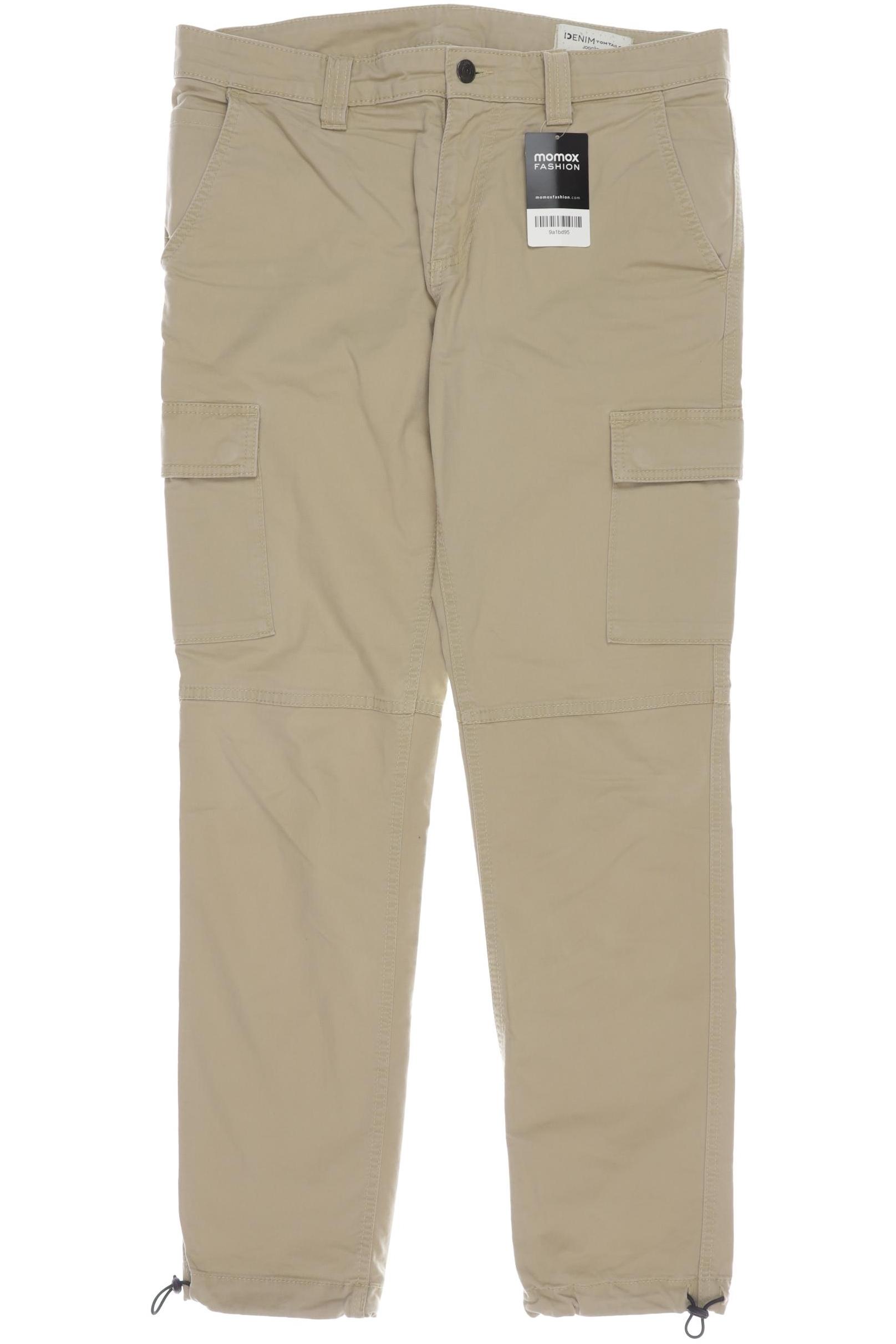 

TOM Tailor Denim Herren Stoffhose, beige, Gr. 0