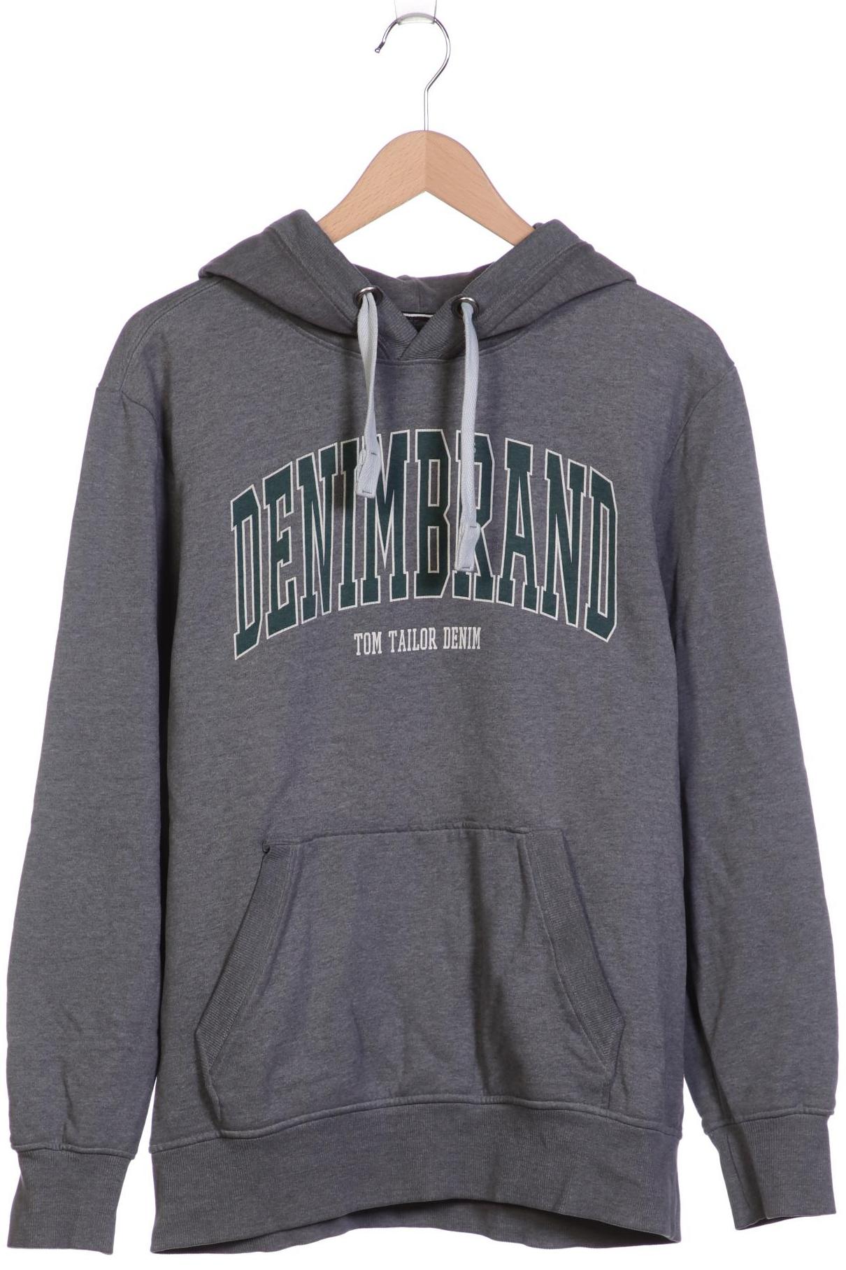 

TOM Tailor Denim Herren Kapuzenpullover, grau, Gr. 52