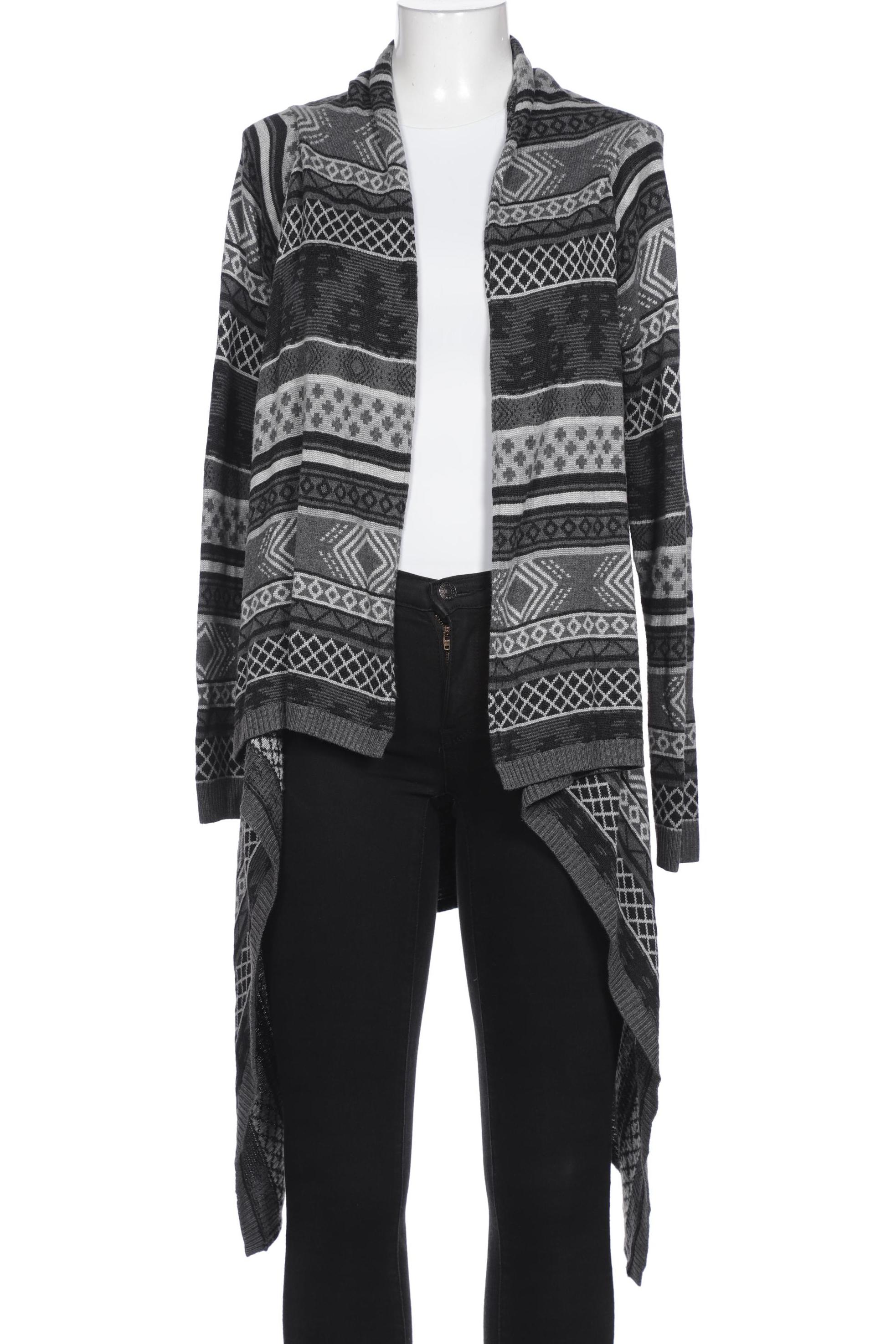 

TOM TAILOR Denim Damen Strickjacke, grau