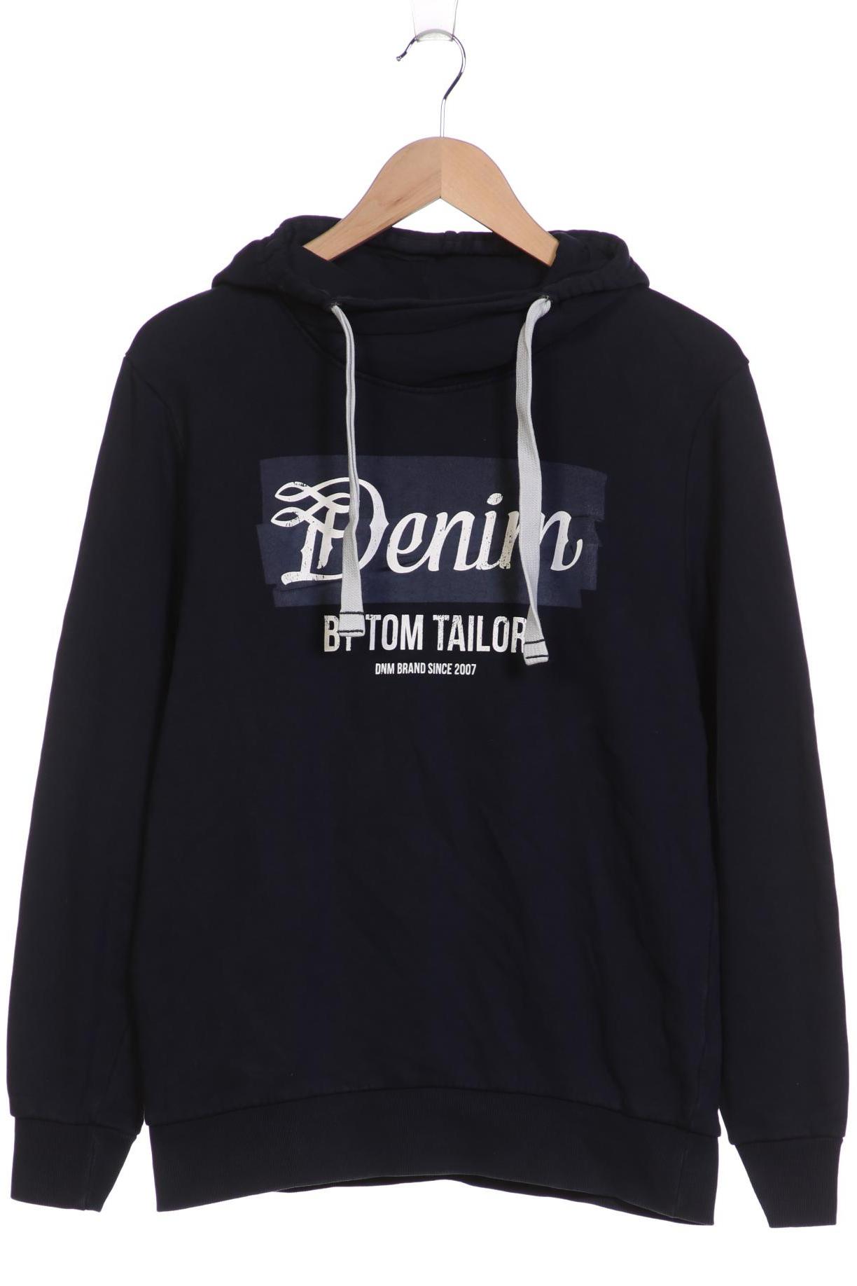 

TOM Tailor Denim Herren Kapuzenpullover, marineblau, Gr. 52