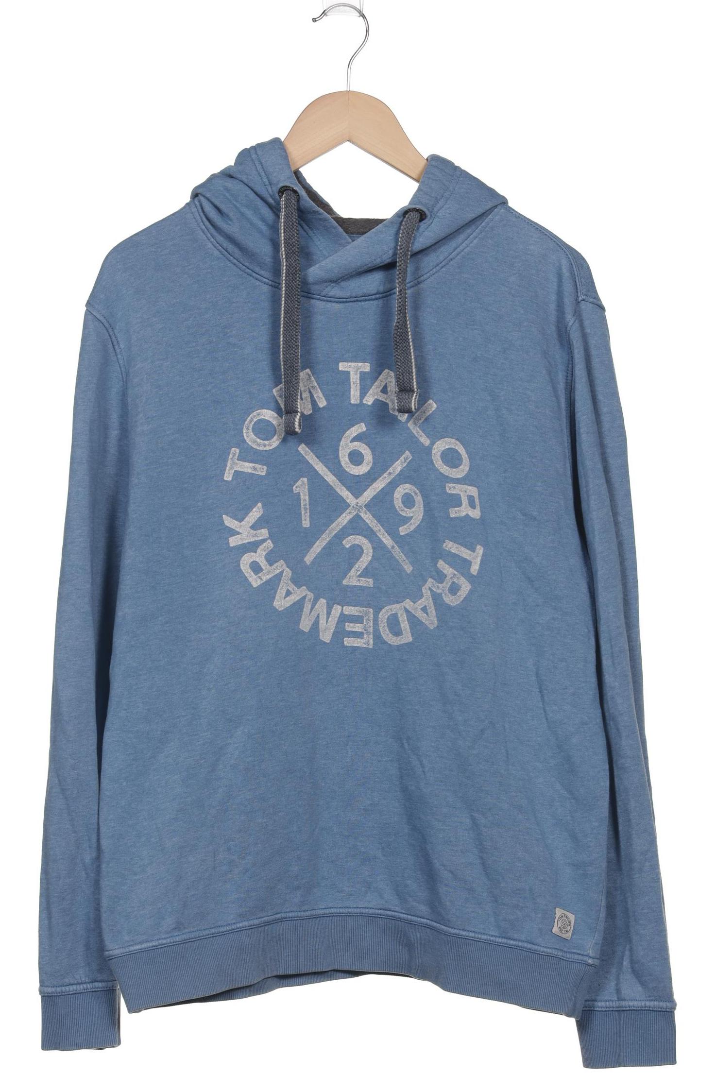 

TOM Tailor Denim Herren Kapuzenpullover, blau, Gr. 54